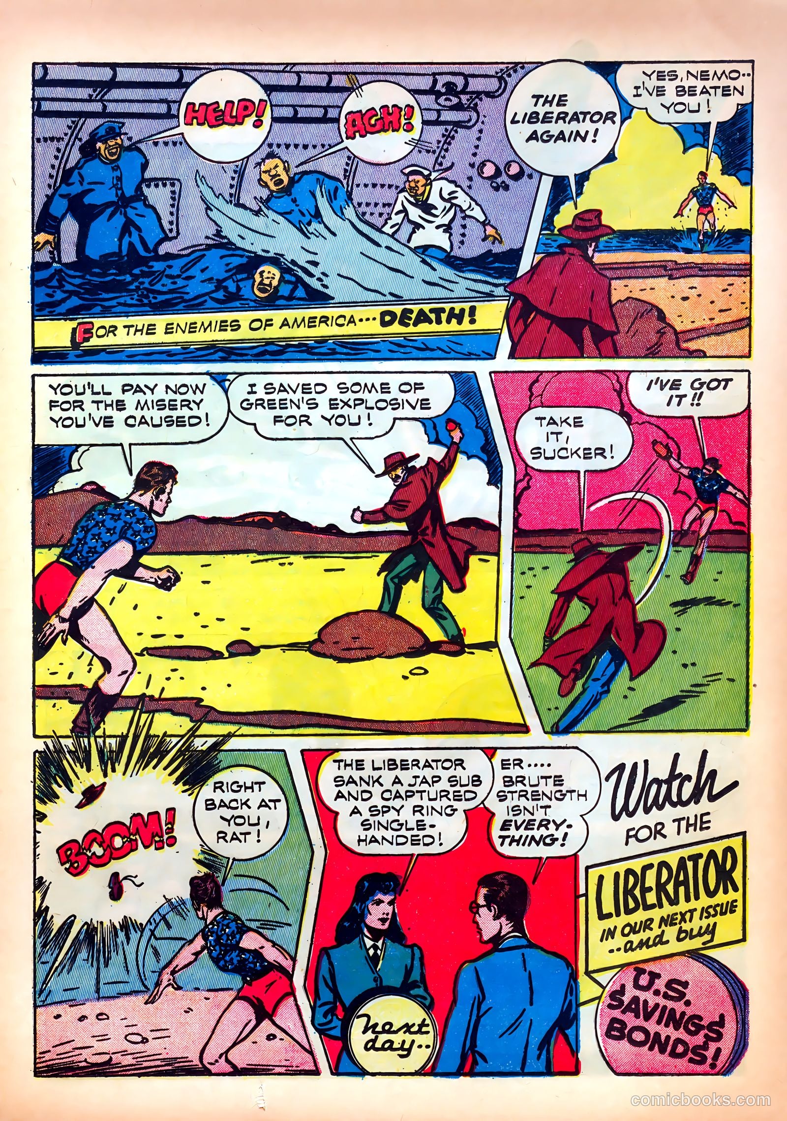 Exciting Comics #21 (1940) — page 25 of 68