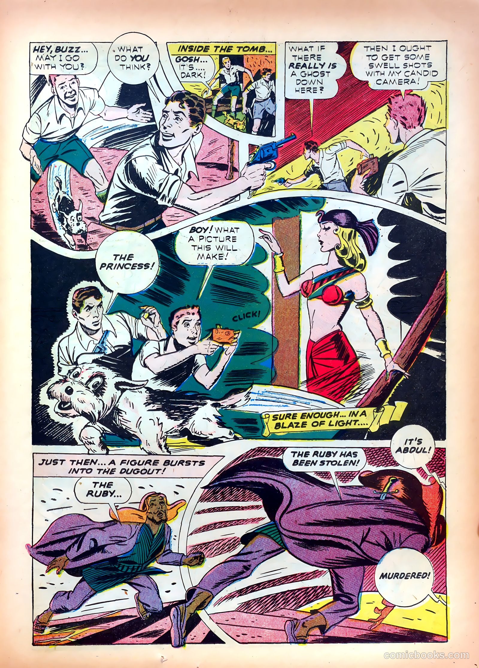 Exciting Comics #21 (1940) — page 35 of 68