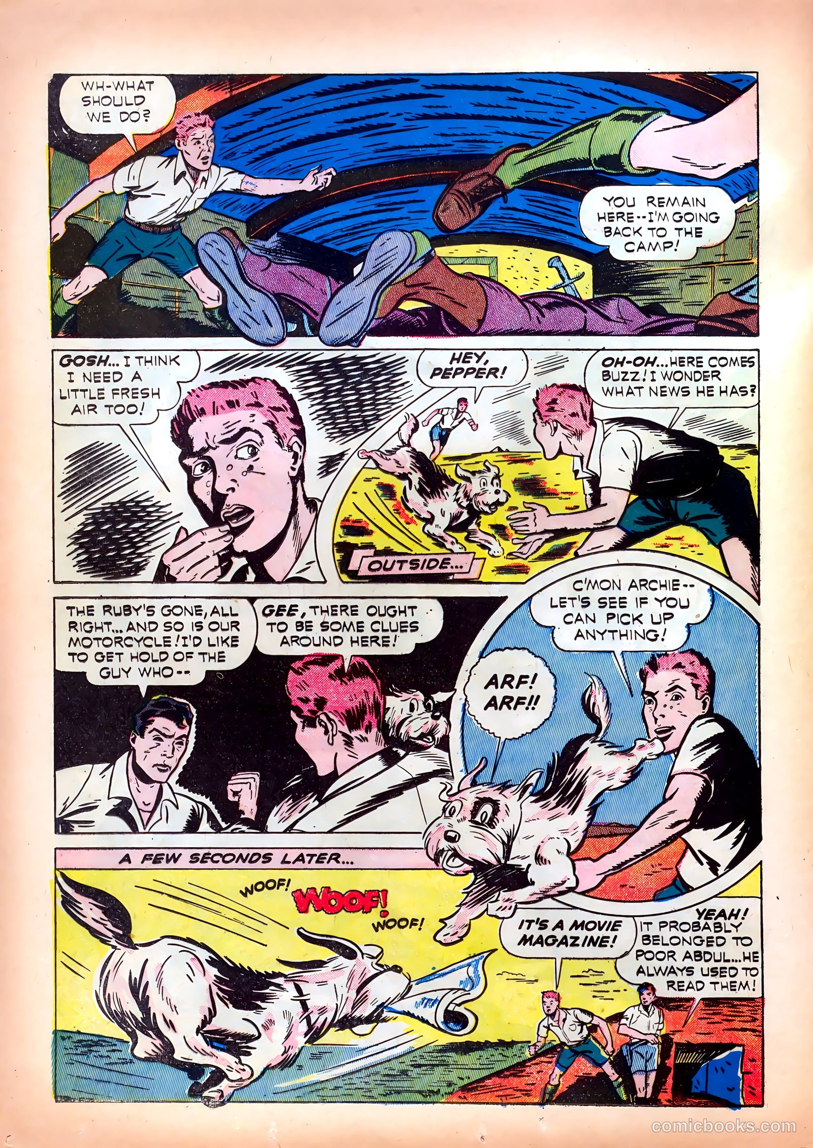 Exciting Comics #21 (1940) — page 36 of 68