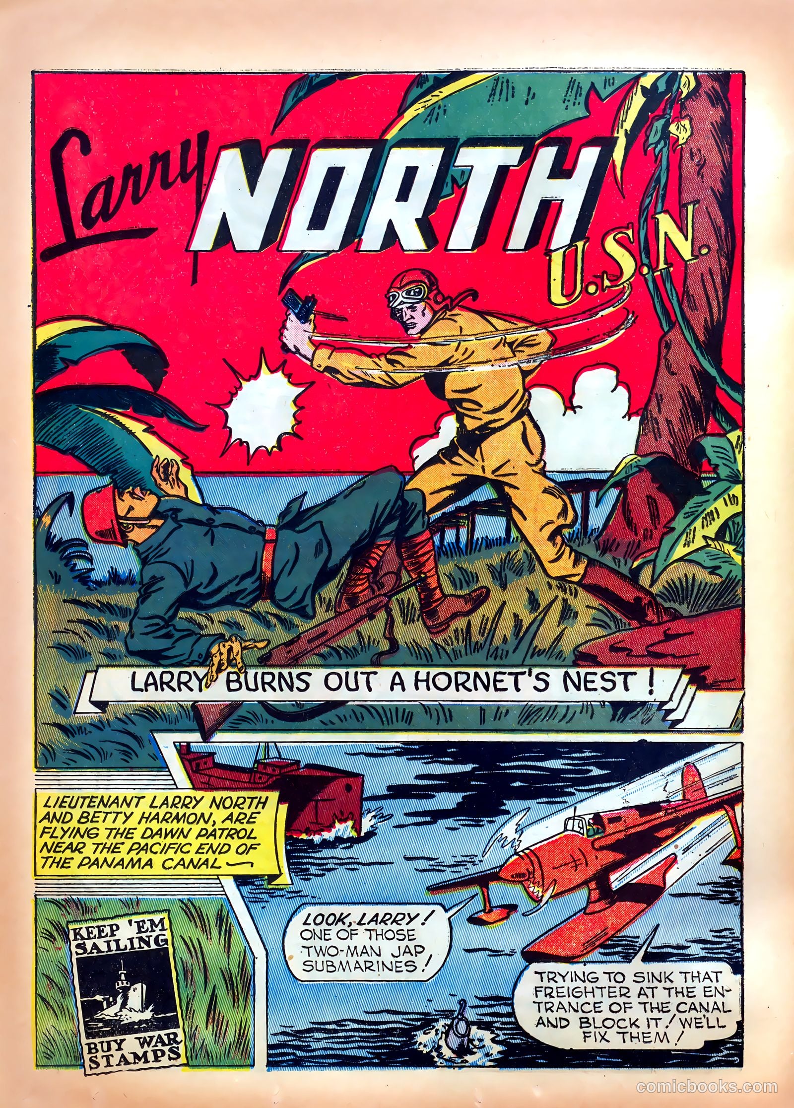 Exciting Comics #21 (1940) — page 40 of 68