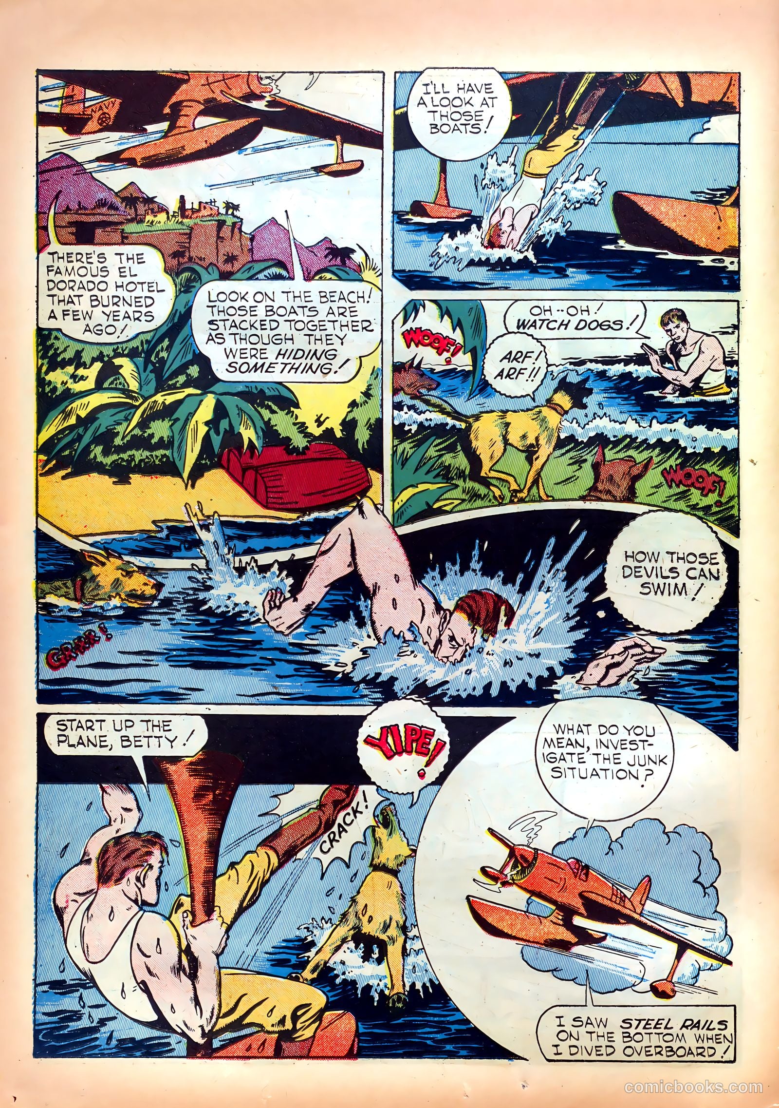 Exciting Comics #21 (1940) — page 42 of 68