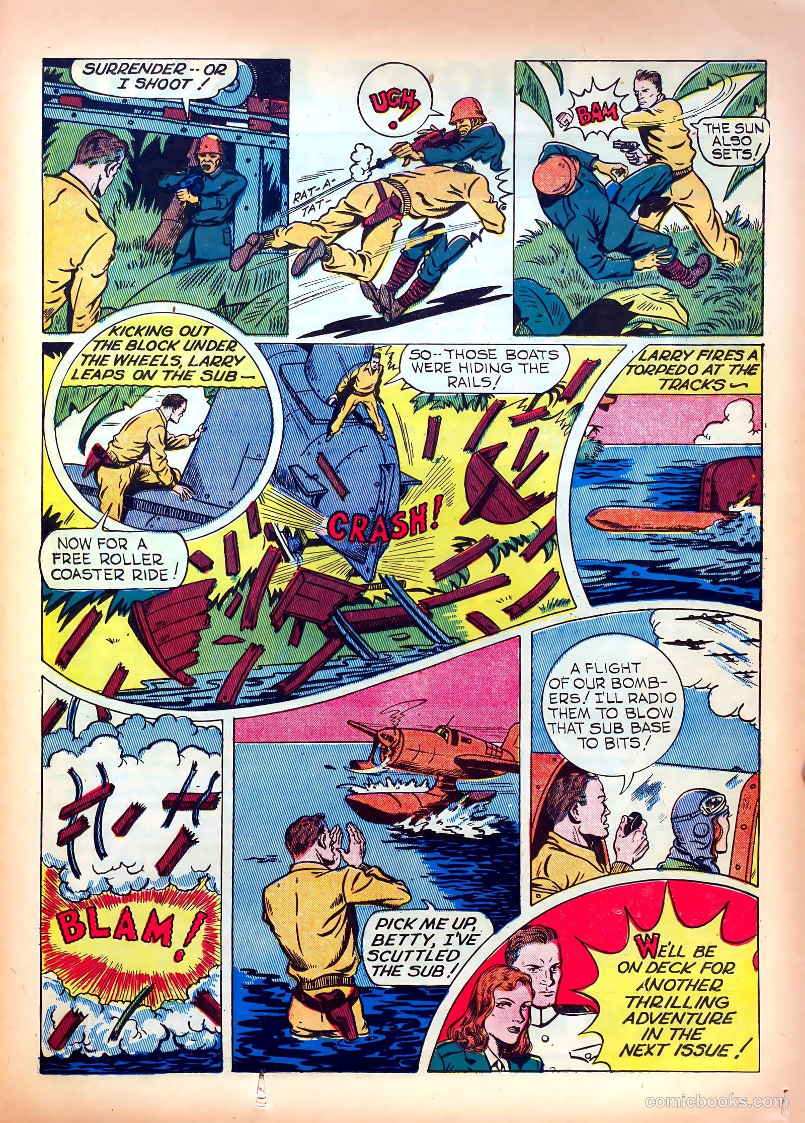 Exciting Comics #21 (1940) — page 45 of 68