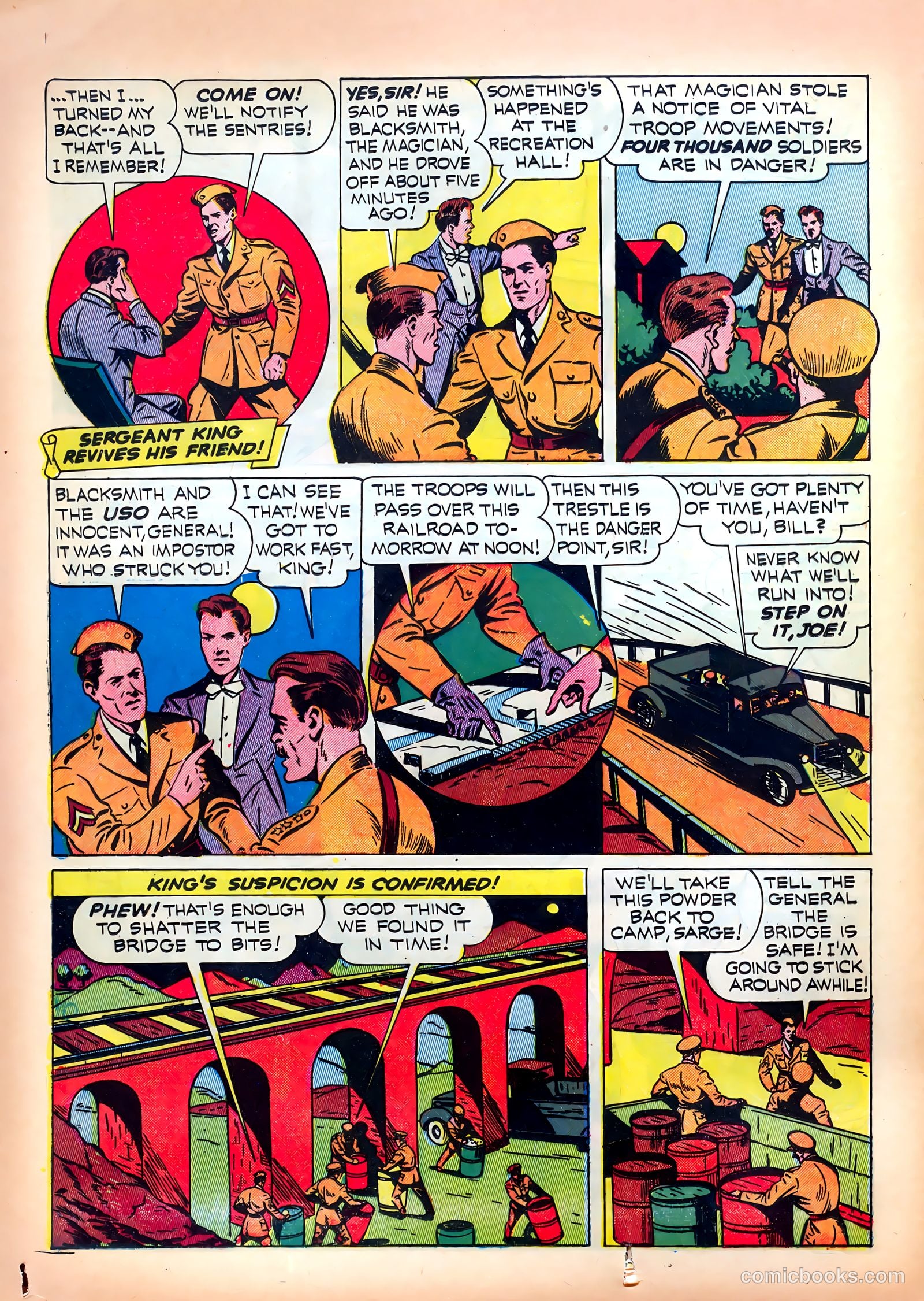 Exciting Comics #21 (1940) — page 48 of 68