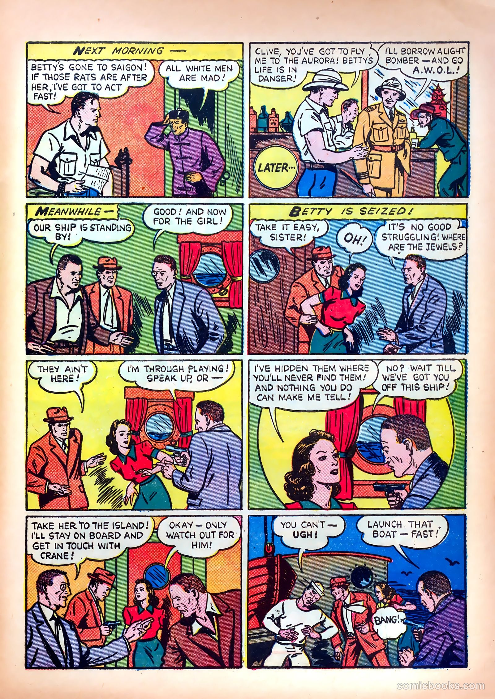 Exciting Comics #21 (1940) — page 57 of 68