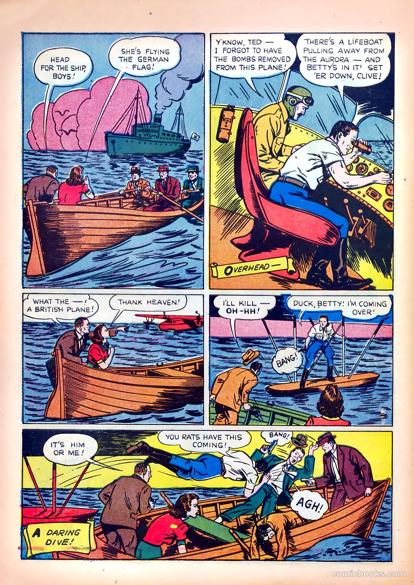 Exciting Comics #21 (1940) — page 58 of 68