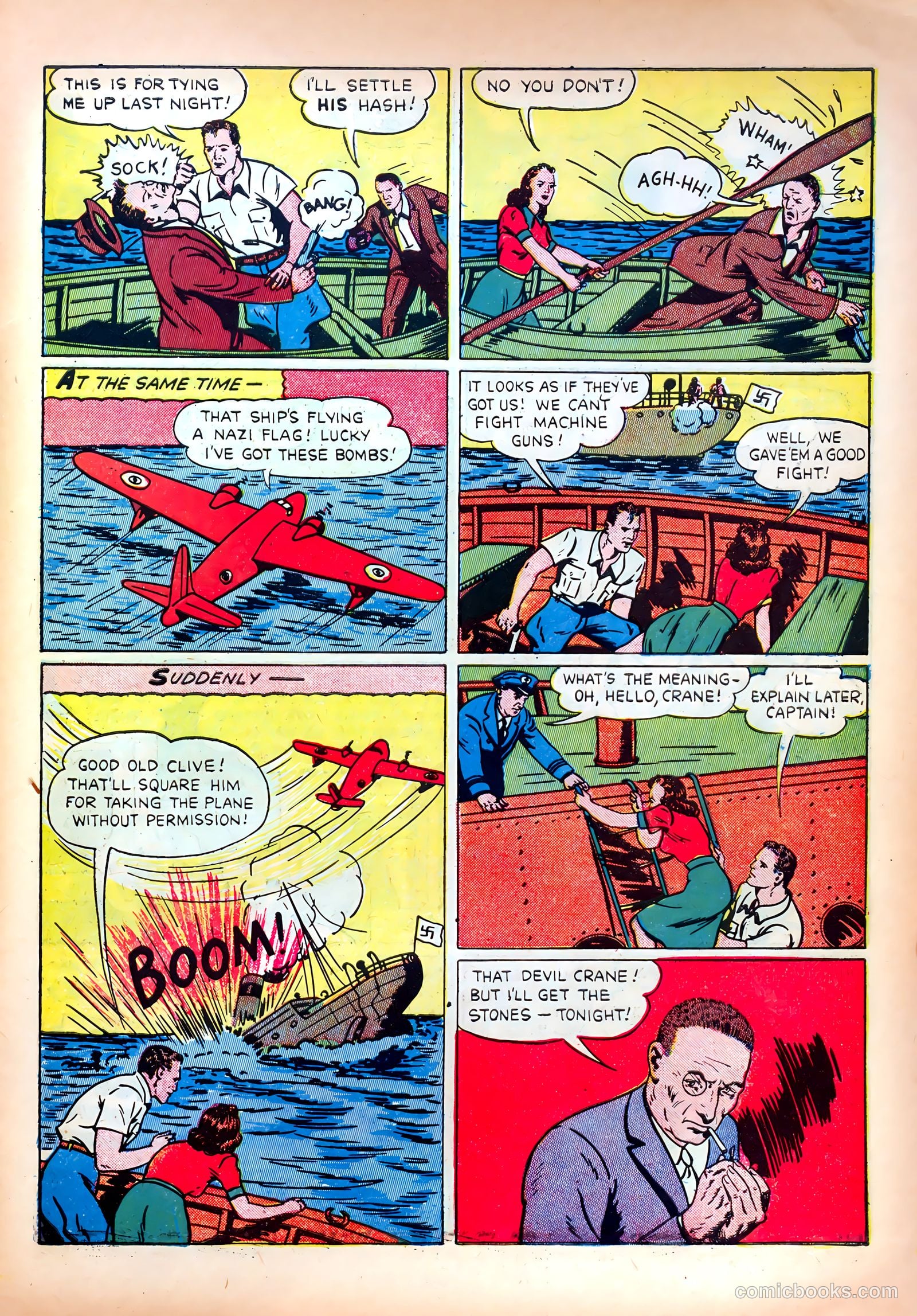 Exciting Comics #21 (1940) — page 59 of 68