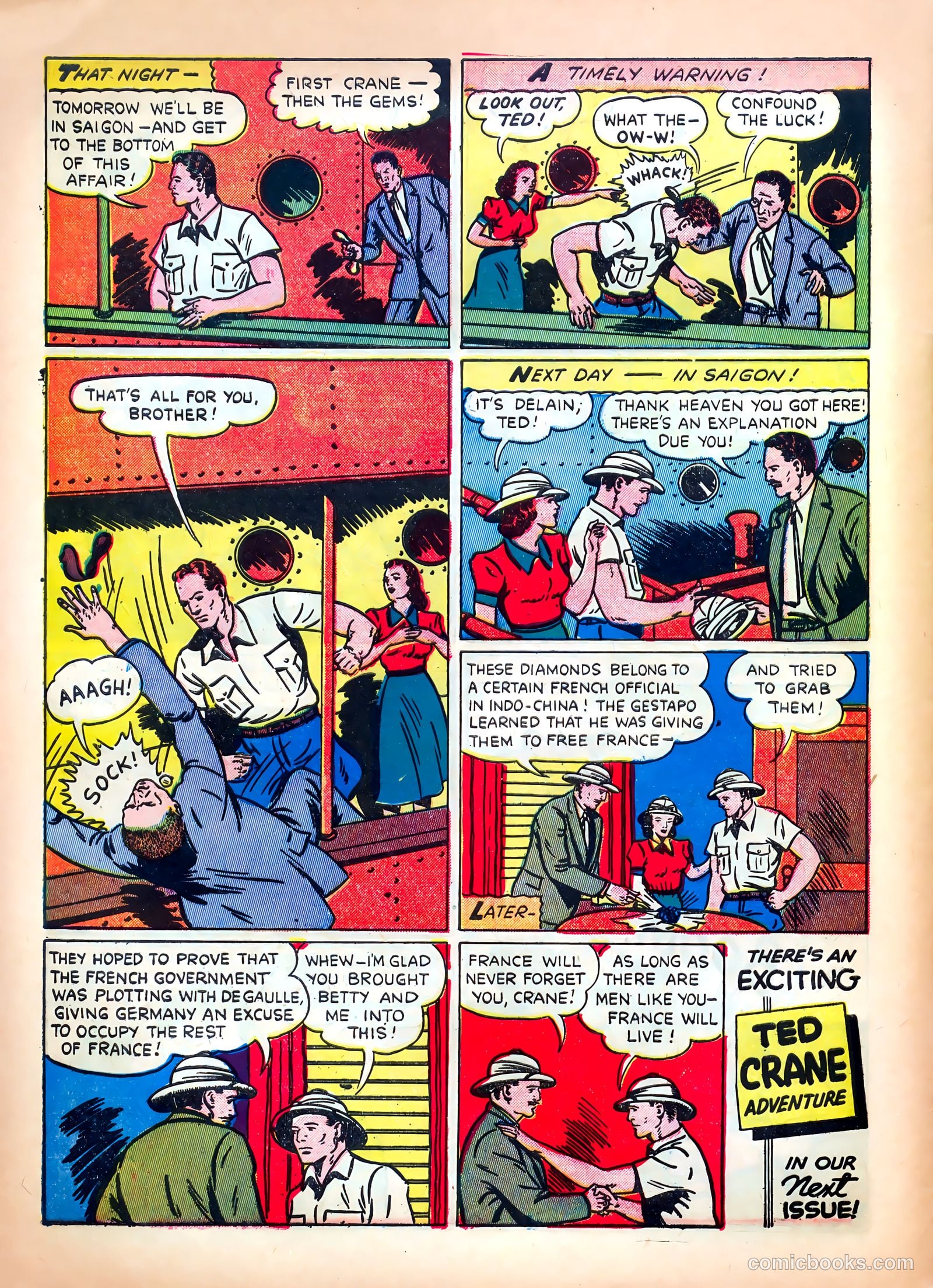 Exciting Comics #21 (1940) — page 60 of 68