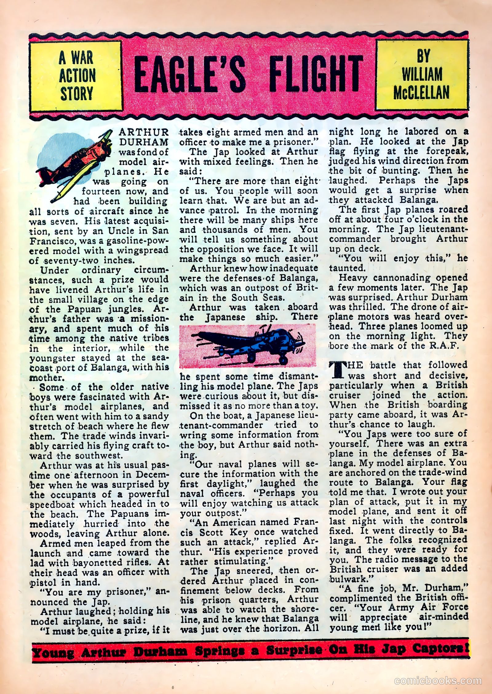 Exciting Comics #21 (1940) — page 61 of 68