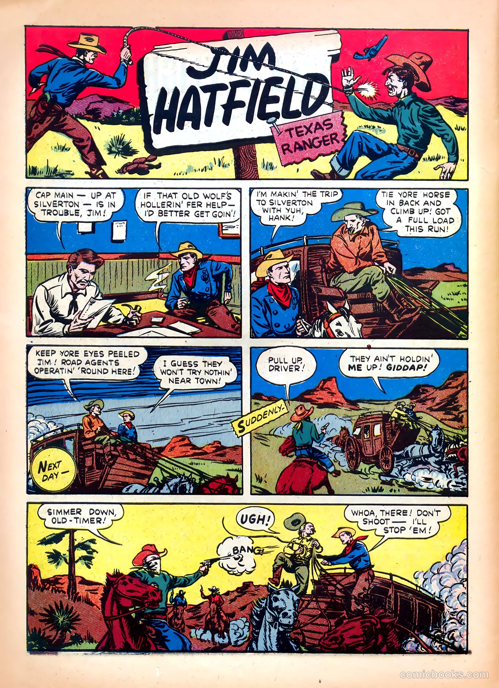 Exciting Comics #21 (1940) — page 62 of 68