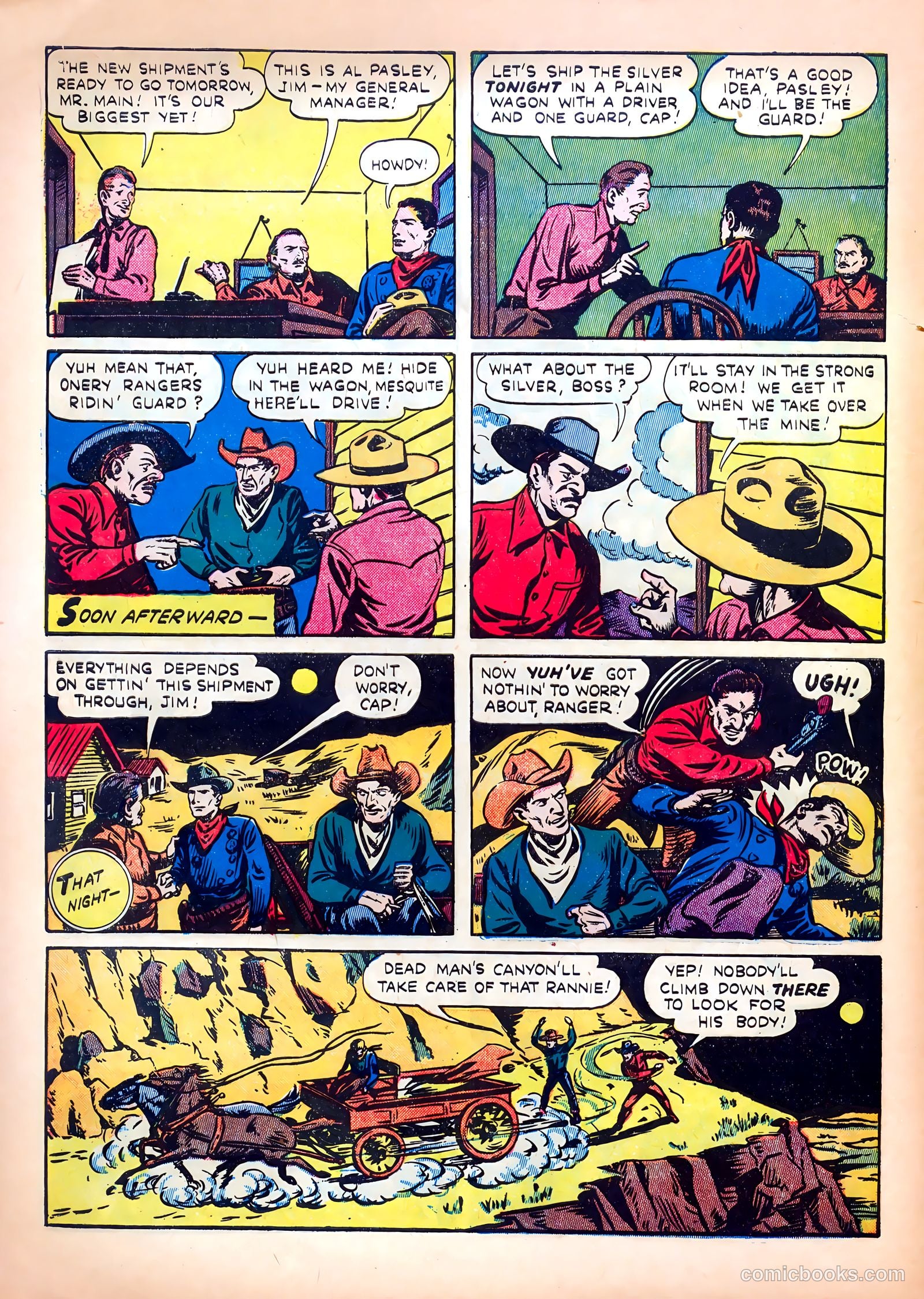 Exciting Comics #21 (1940) — page 64 of 68