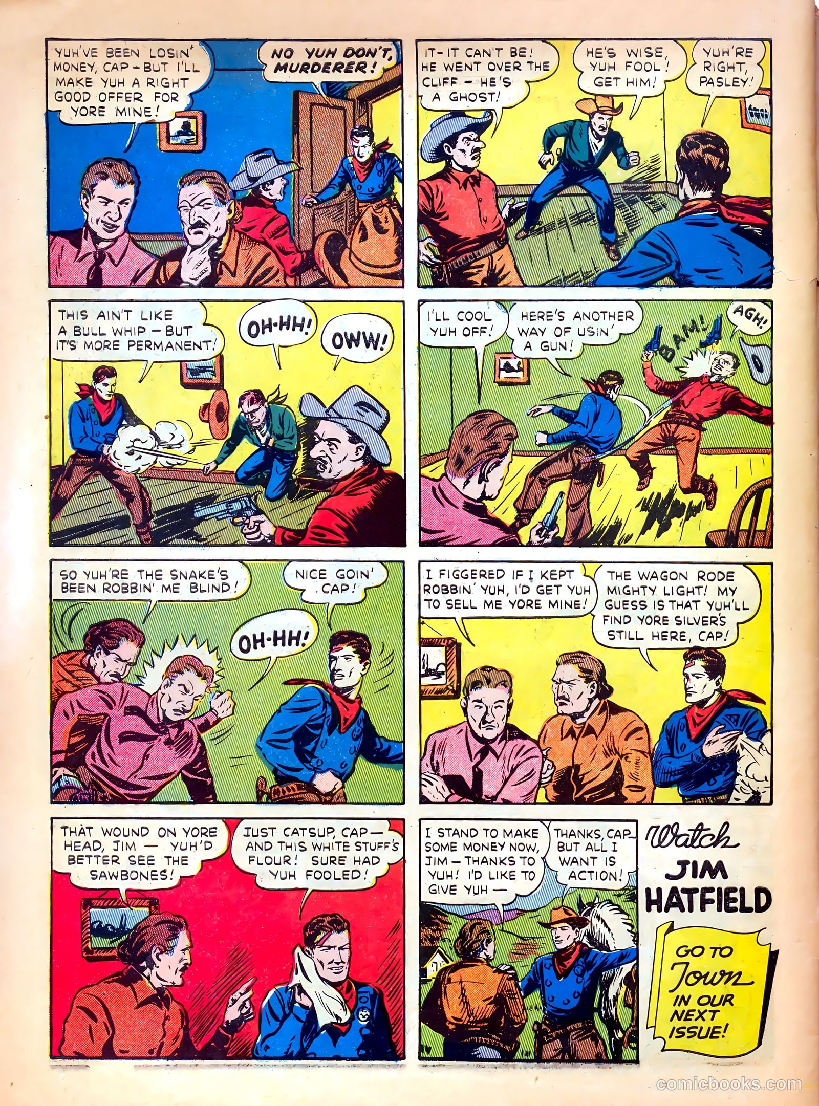 Exciting Comics #21 (1940) — page 66 of 68