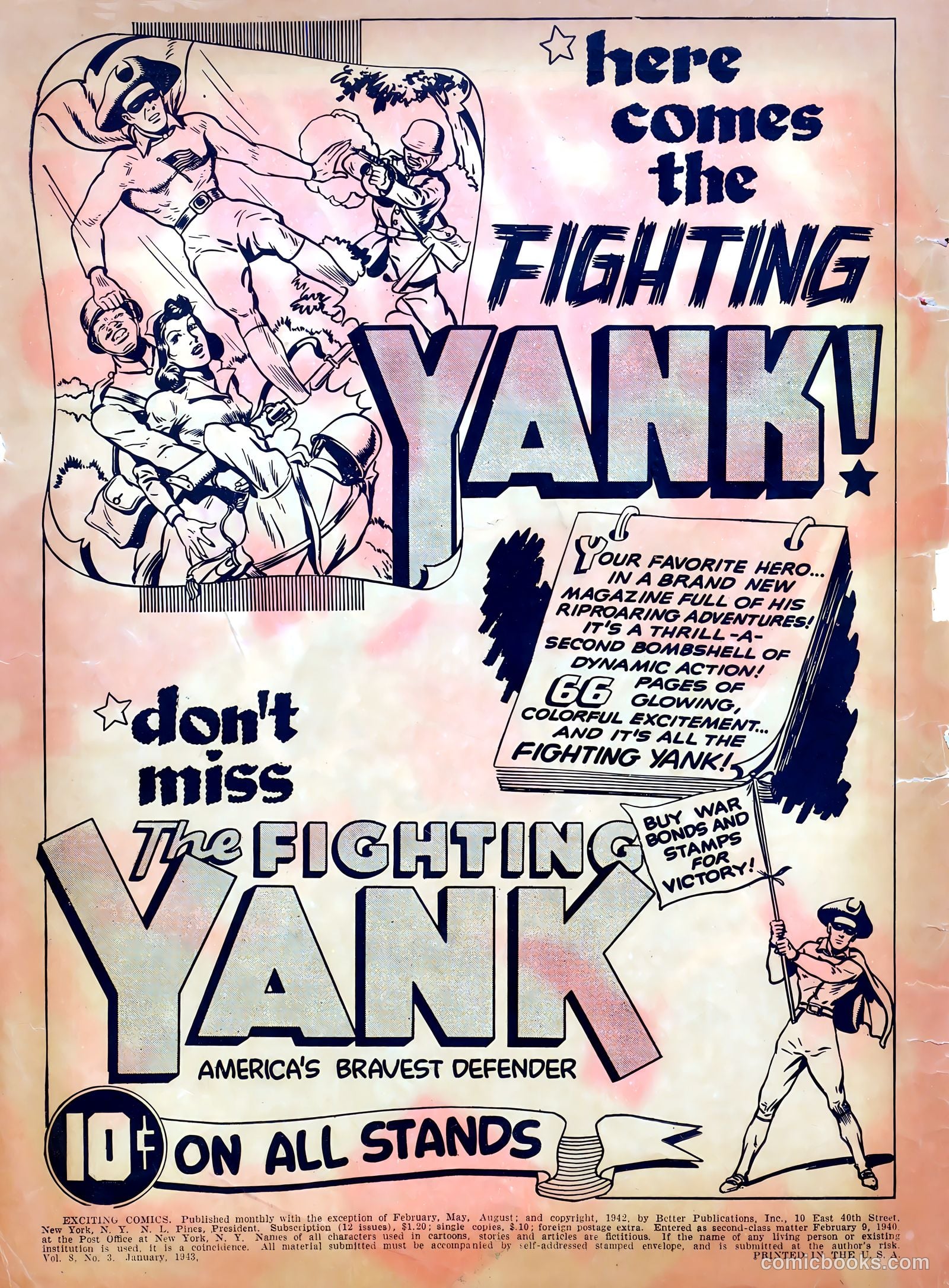 Exciting Comics #24 (1940) — page 2 of 68