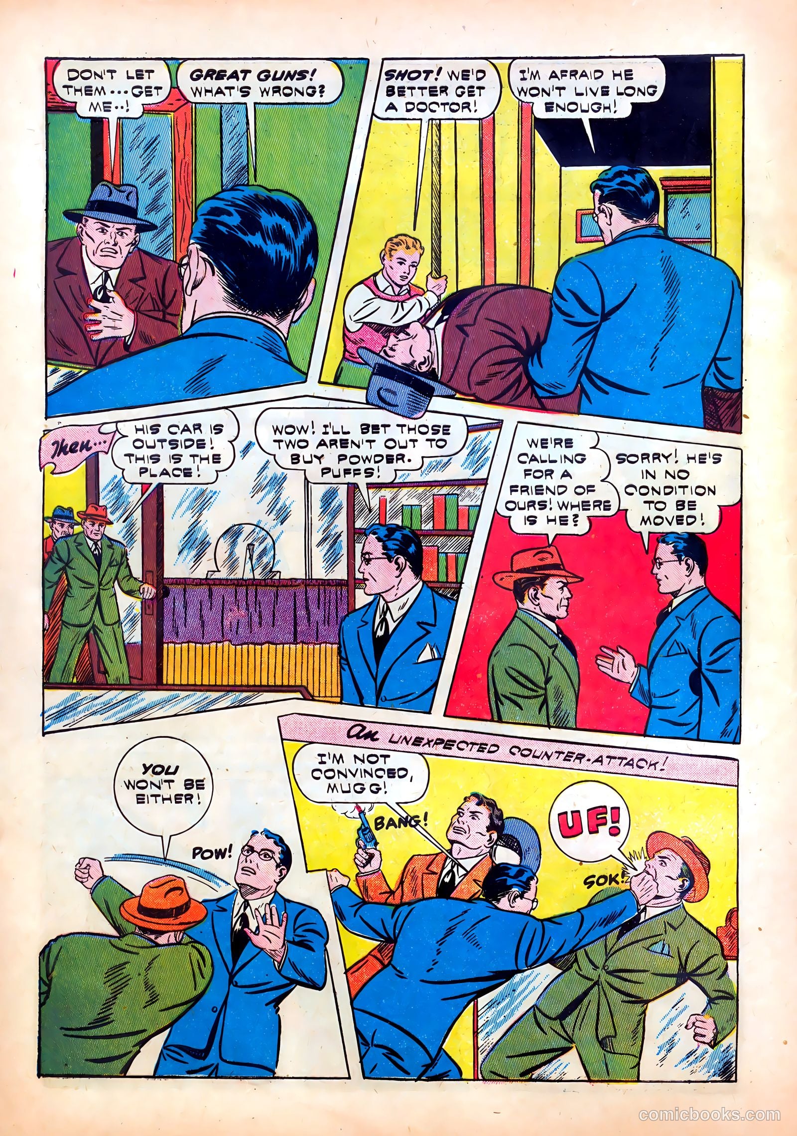 Exciting Comics #24 (1940) — page 4 of 68