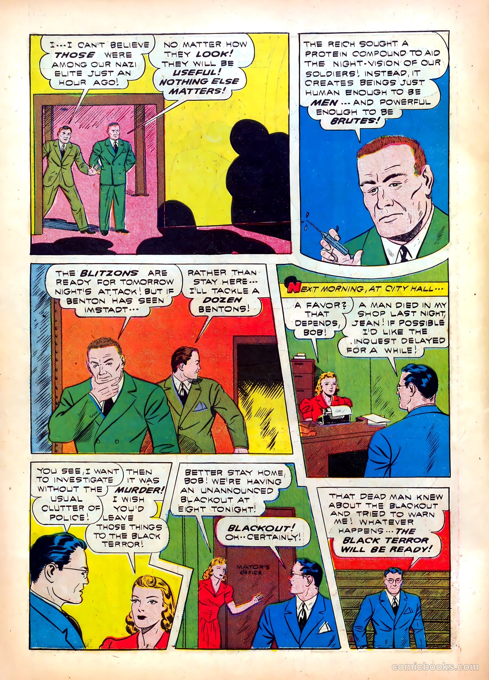 Exciting Comics #24 (1940) — page 6 of 68