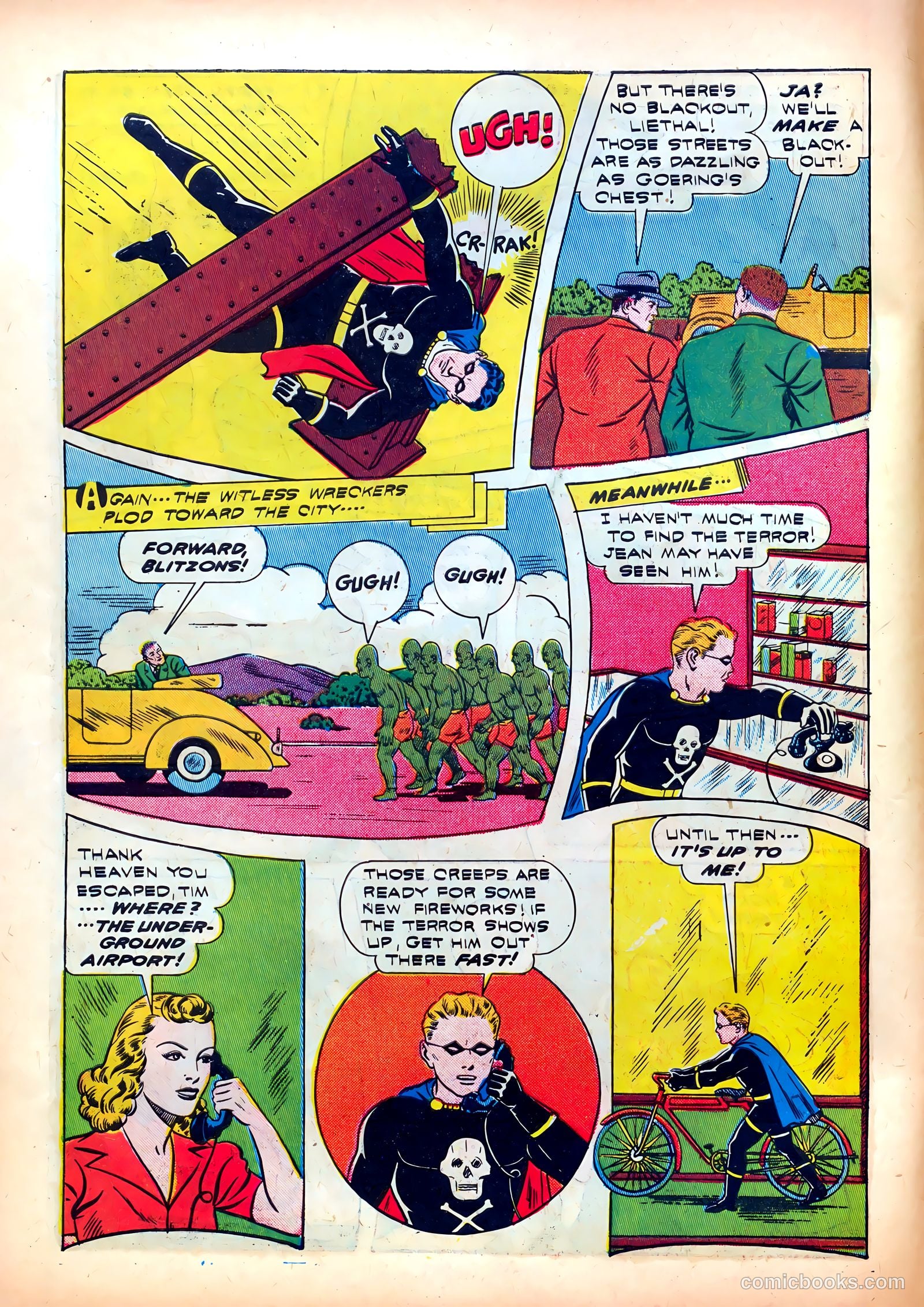 Exciting Comics #24 (1940) — page 14 of 68
