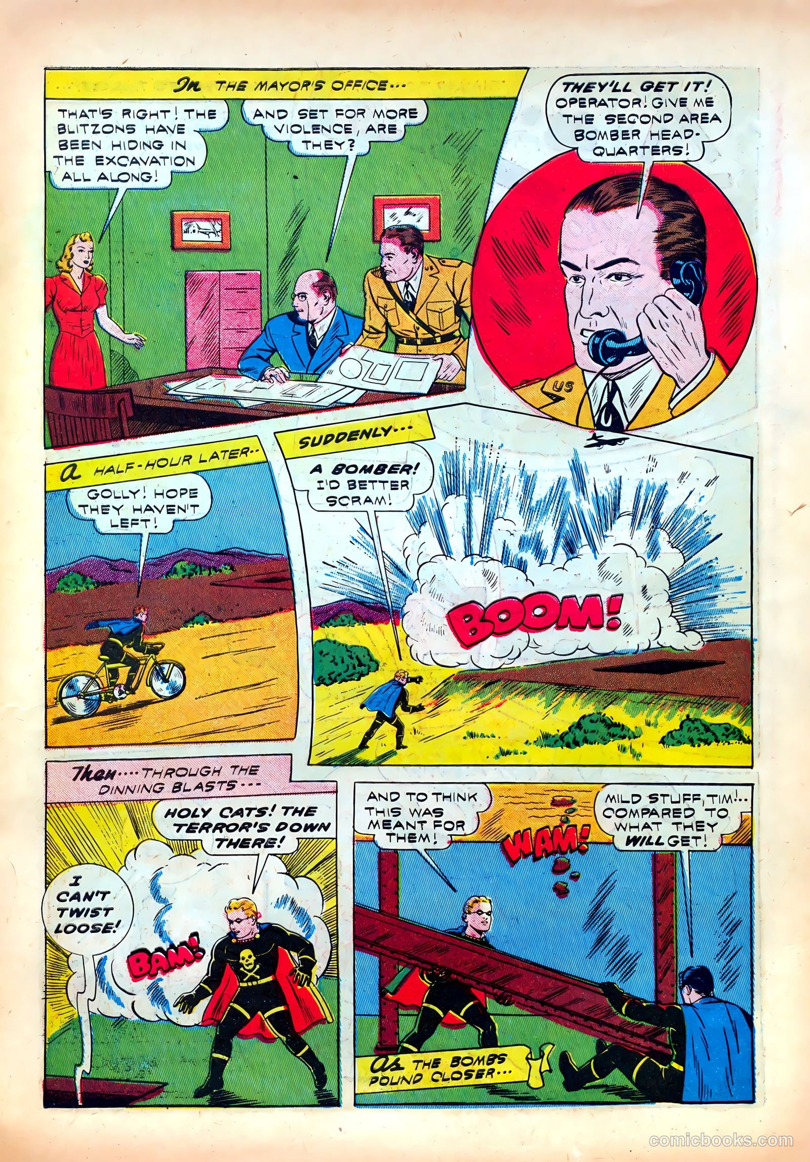 Exciting Comics #24 (1940) — page 15 of 68