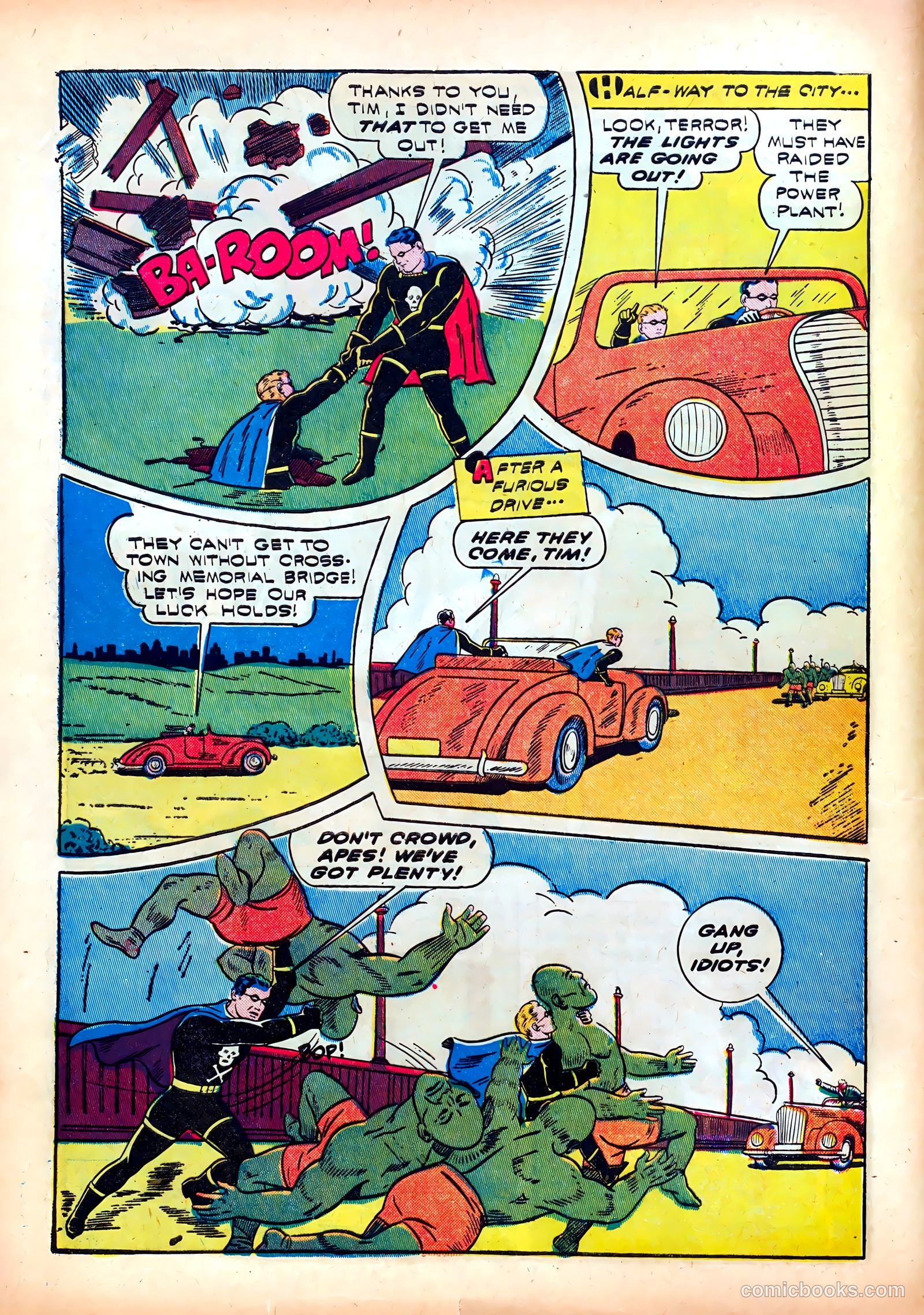 Exciting Comics #24 (1940) — page 16 of 68