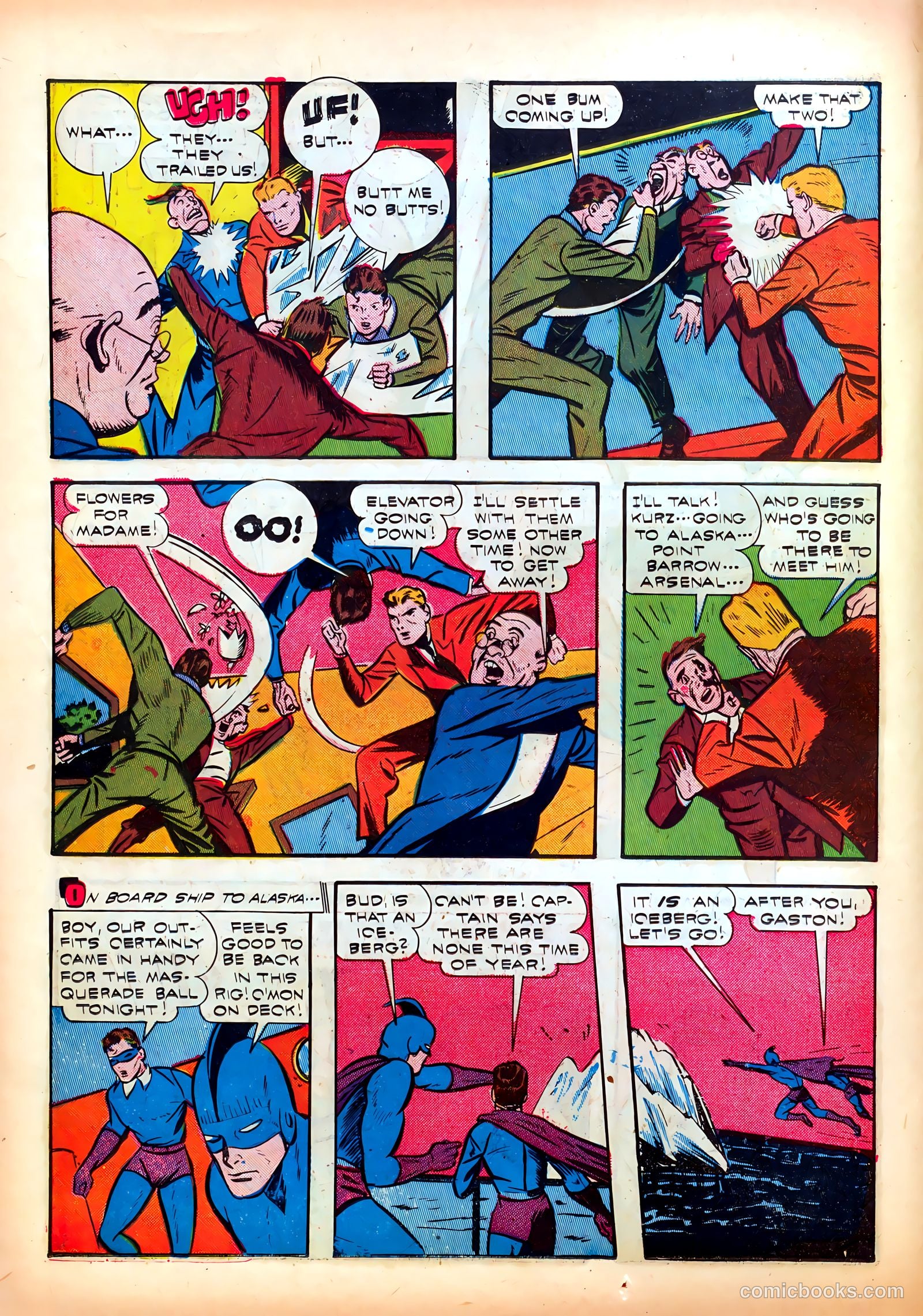 Exciting Comics #24 (1940) — page 22 of 68