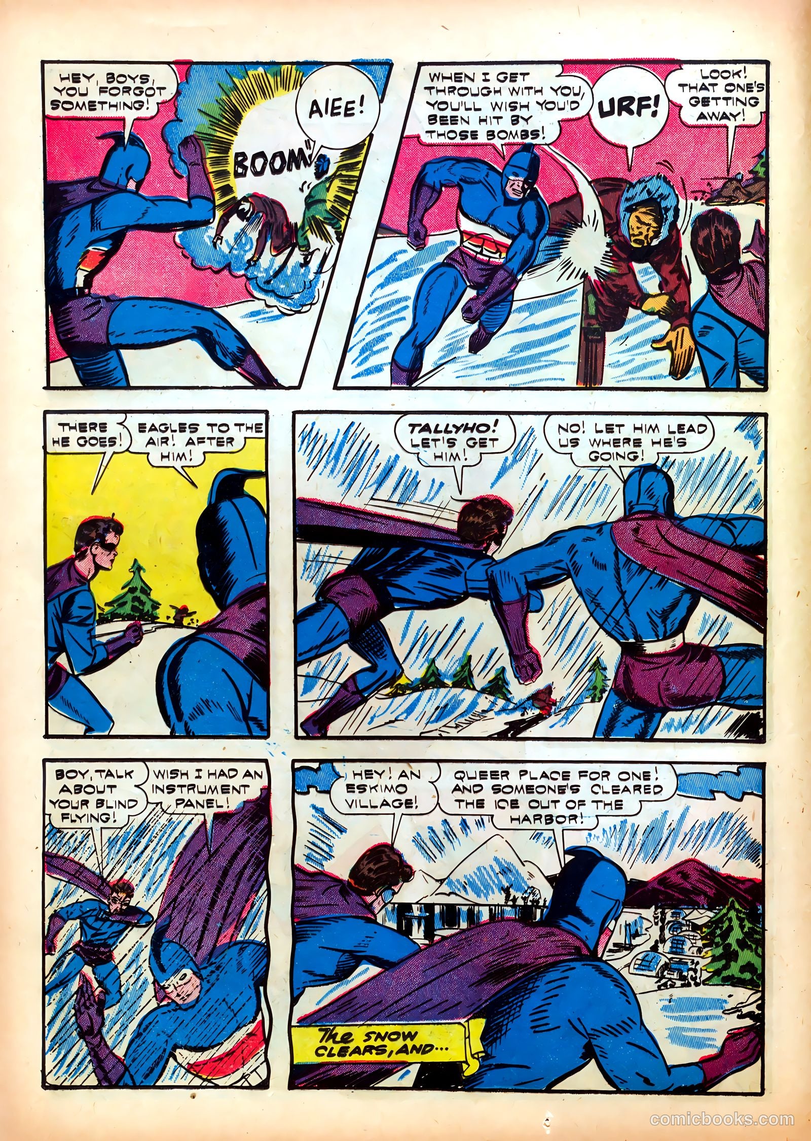 Exciting Comics #24 (1940) — page 24 of 68