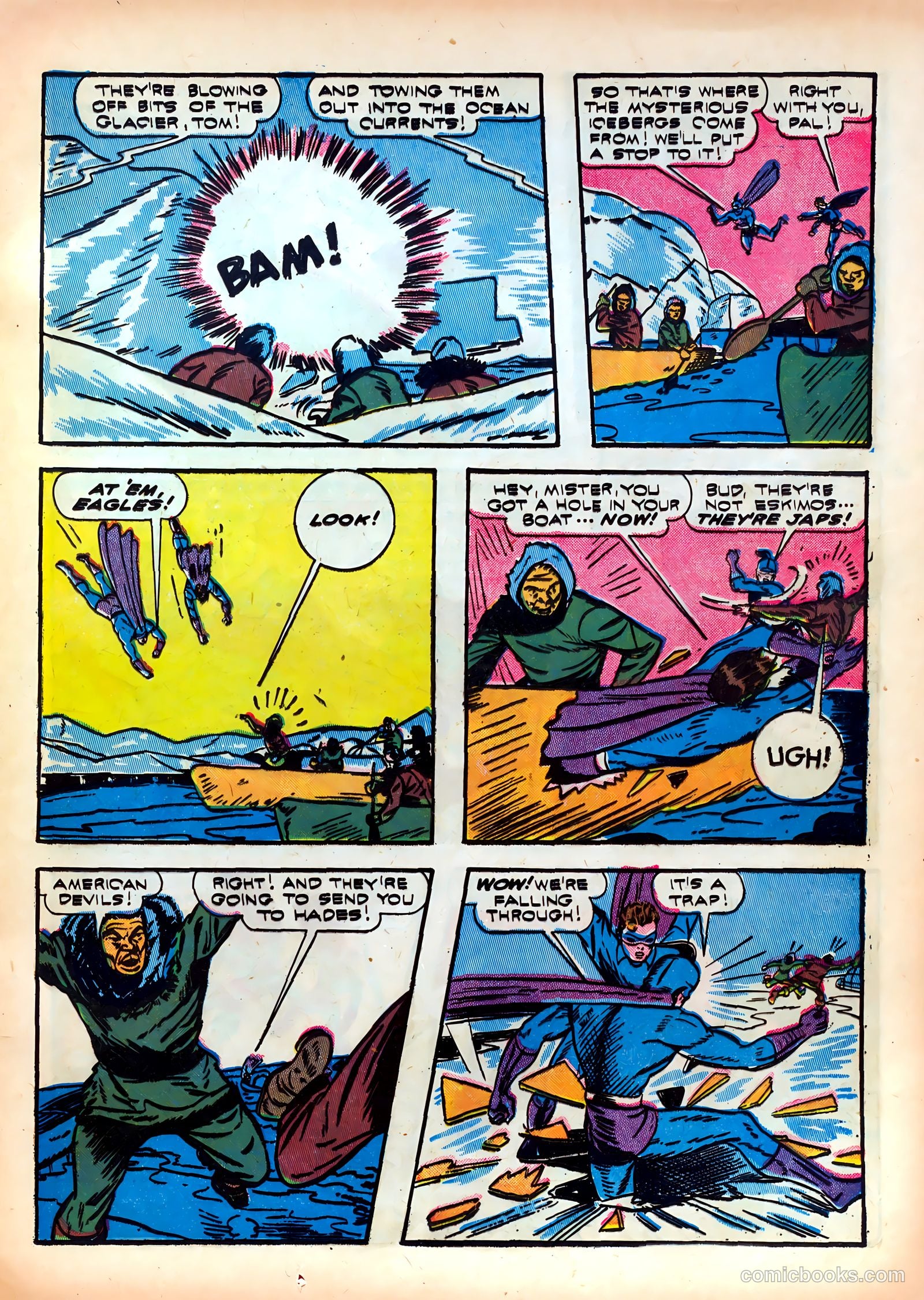 Exciting Comics #24 (1940) — page 25 of 68