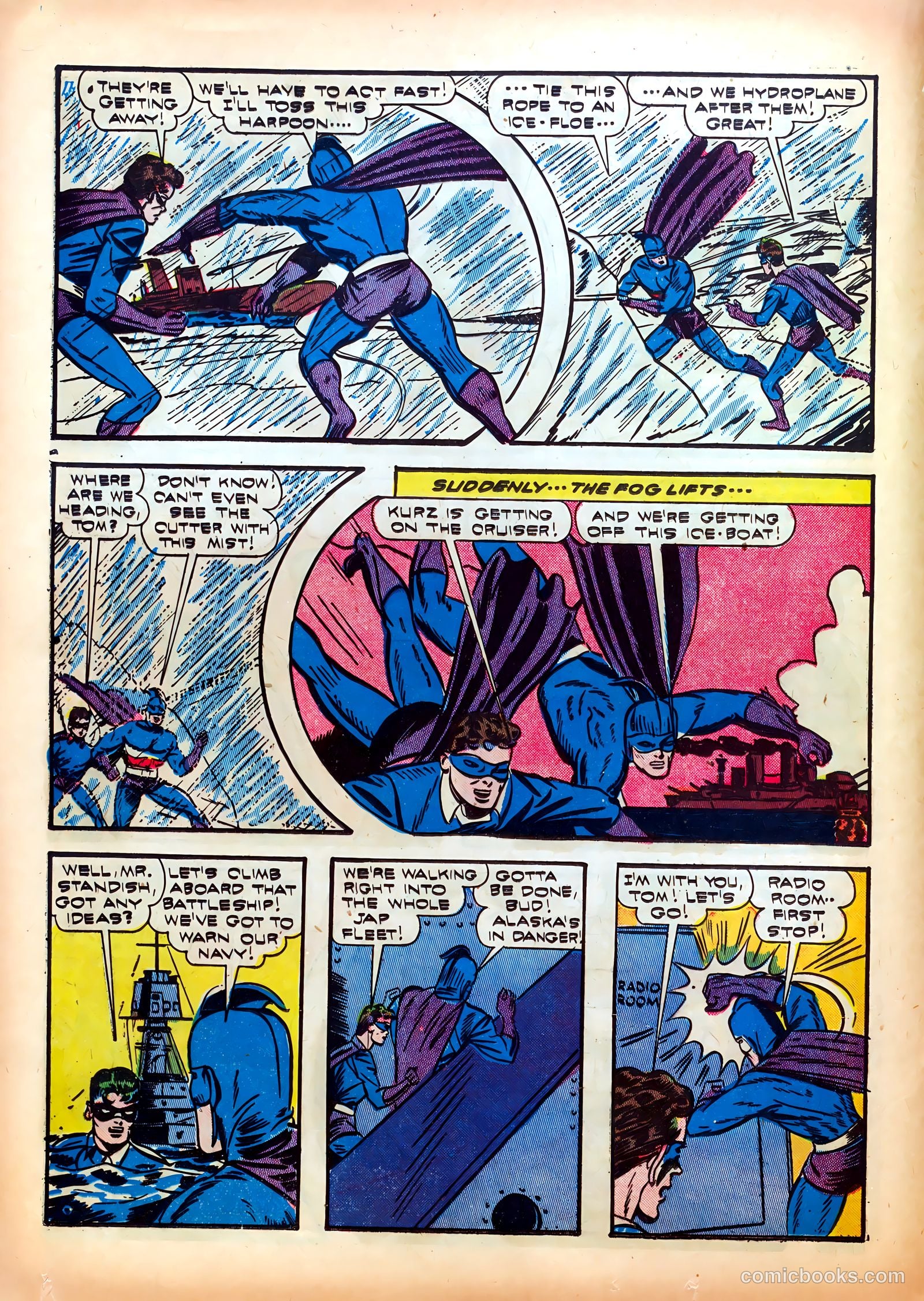Exciting Comics #24 (1940) — page 28 of 68