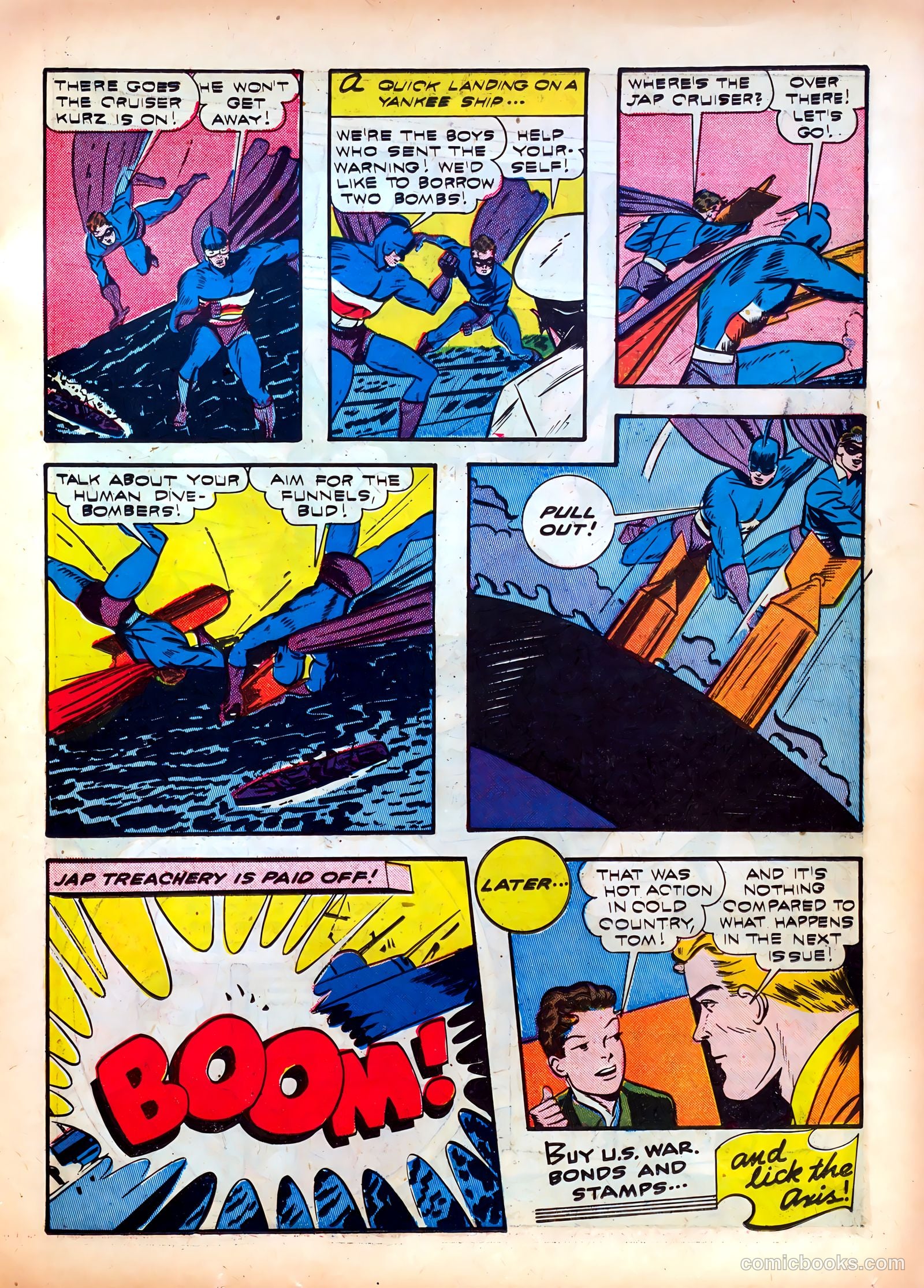 Exciting Comics #24 (1940) — page 31 of 68