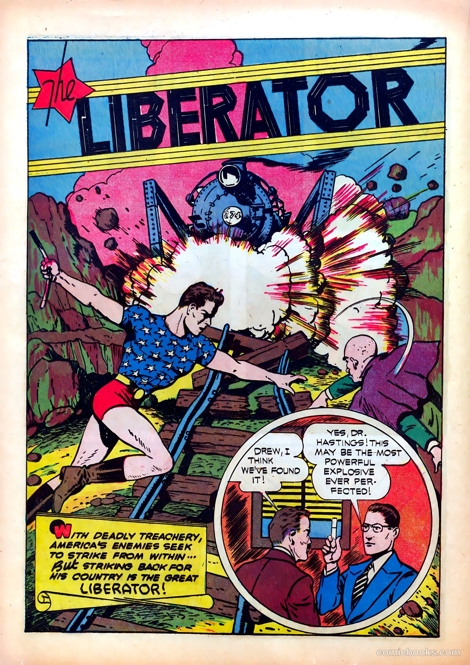 Exciting Comics #24 (1940) — page 32 of 68