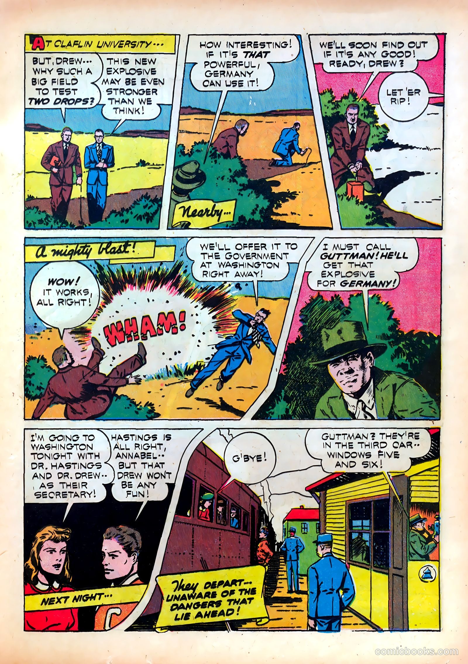 Exciting Comics #24 (1940) — page 33 of 68