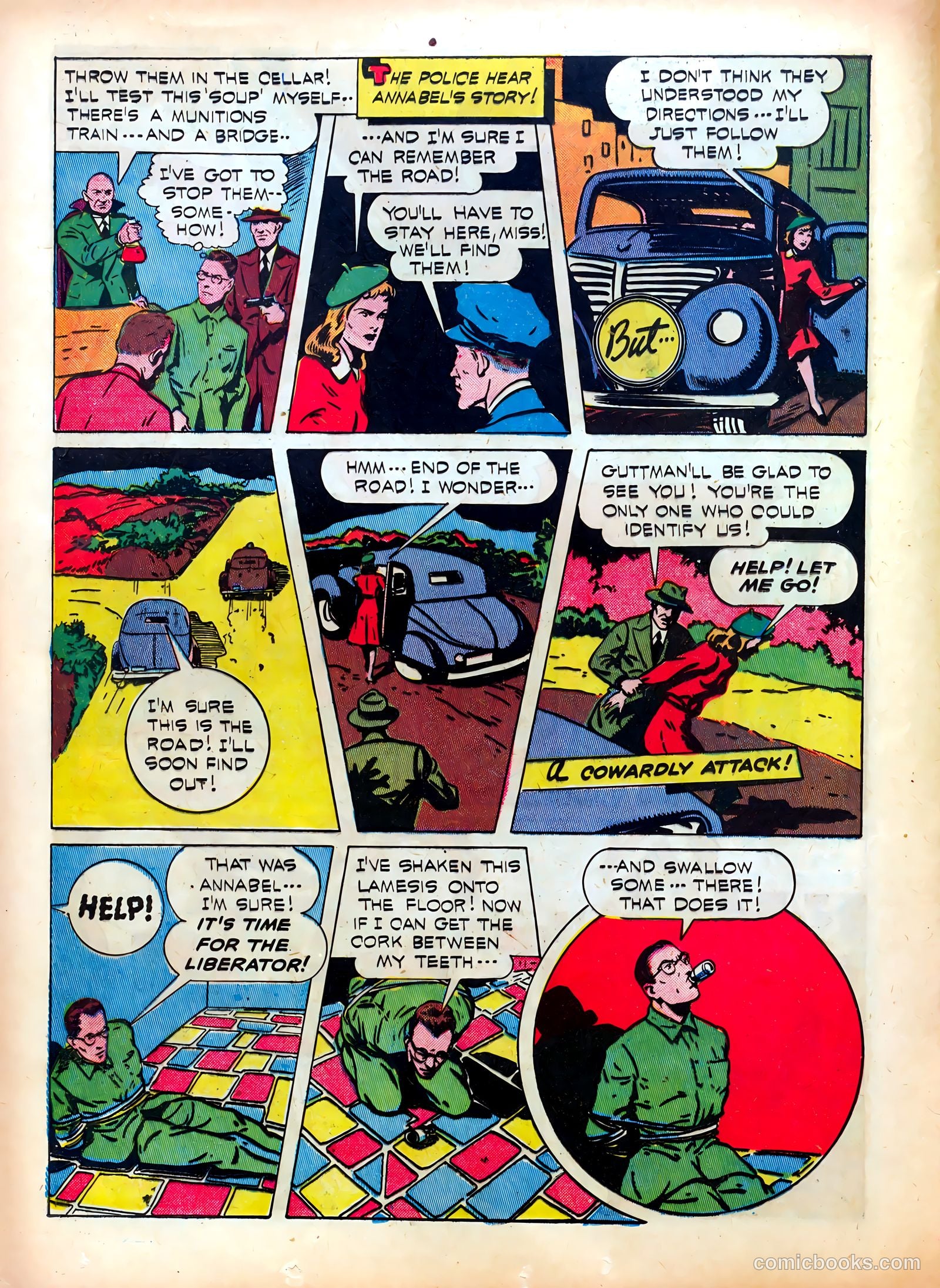 Exciting Comics #24 (1940) — page 36 of 68