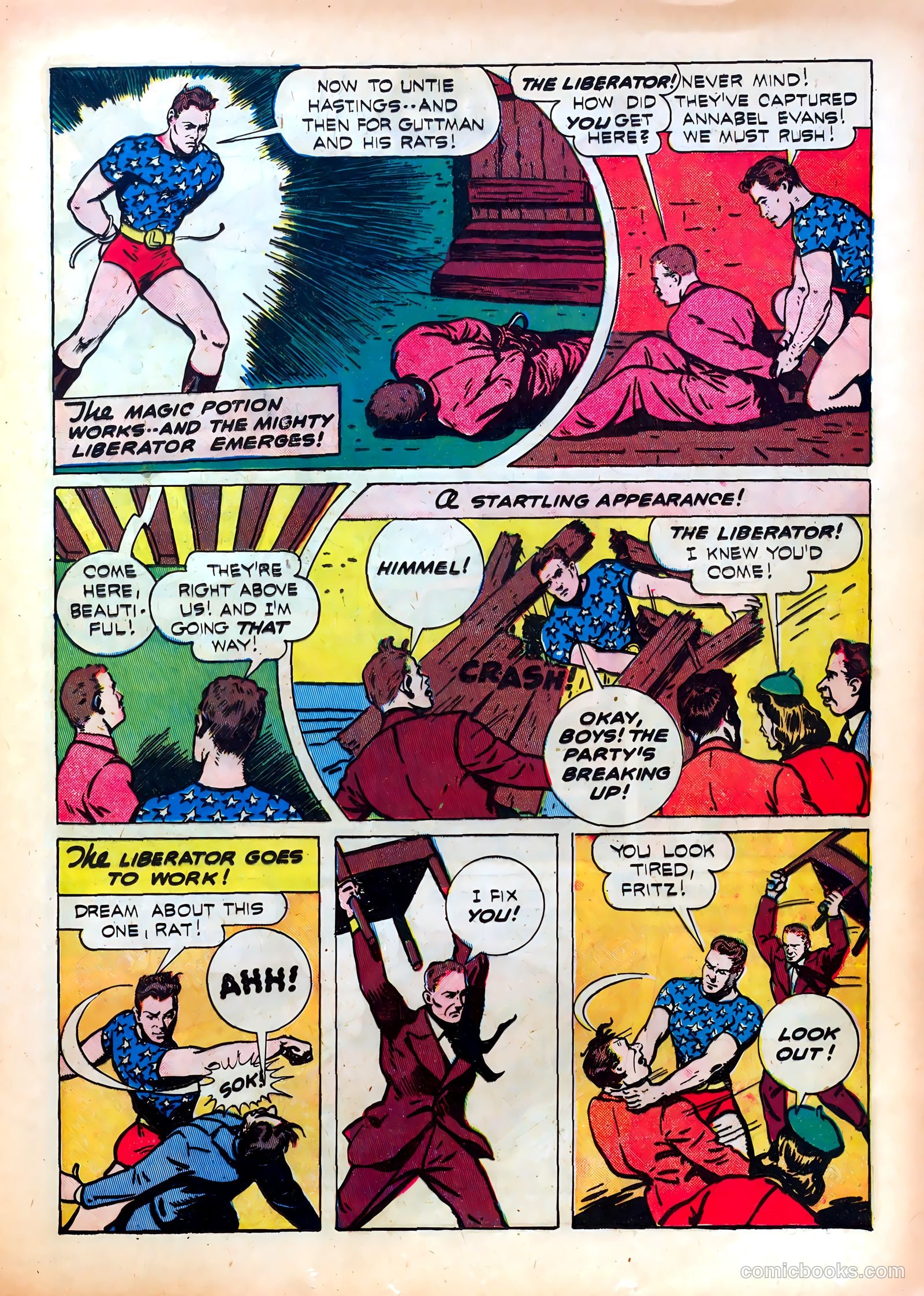 Exciting Comics #24 (1940) — page 37 of 68