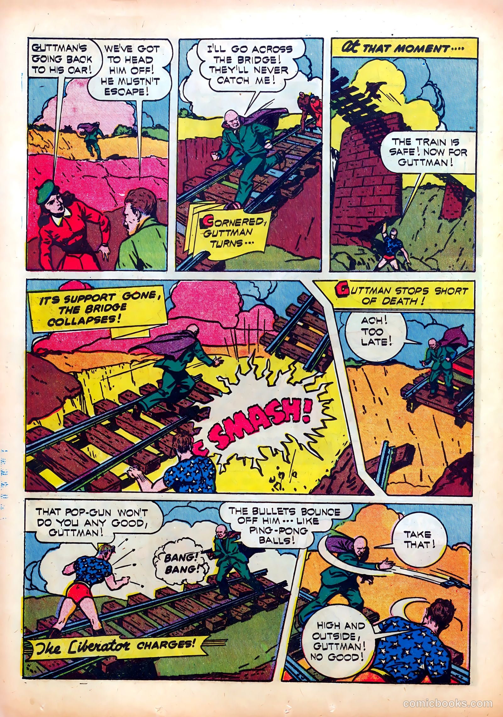 Exciting Comics #24 (1940) — page 40 of 68