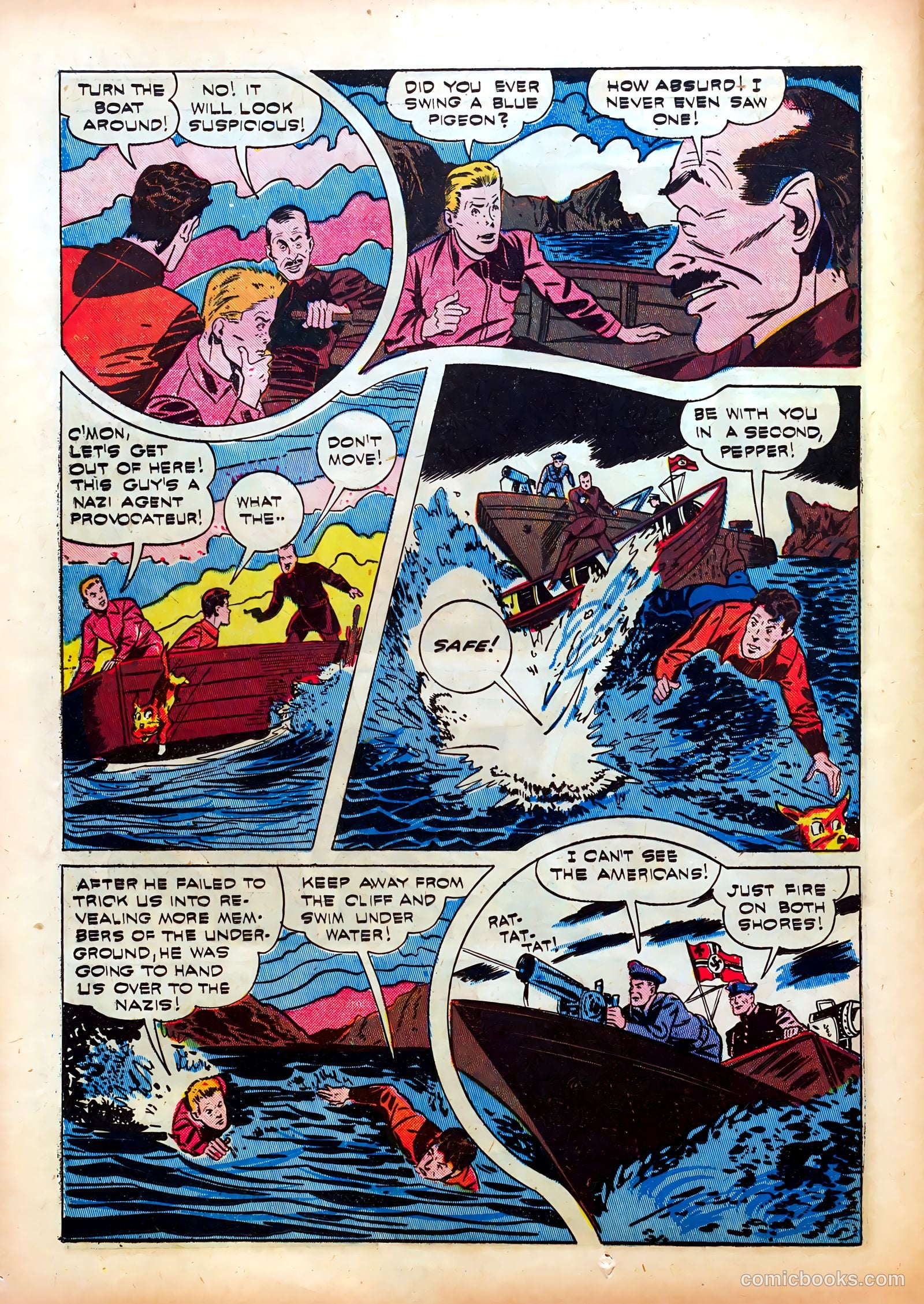 Exciting Comics #24 (1940) — page 48 of 68
