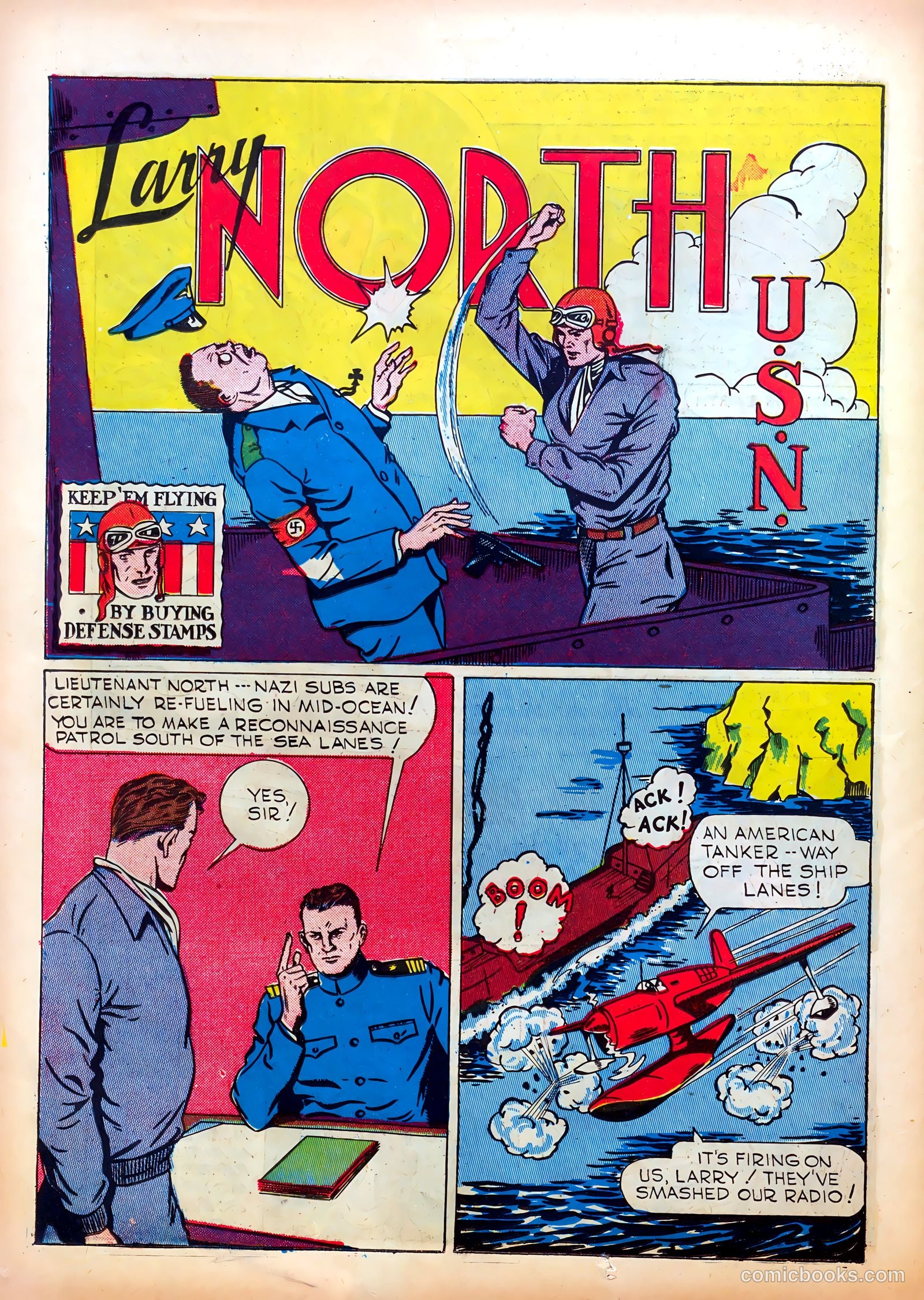Exciting Comics #24 (1940) — page 50 of 68