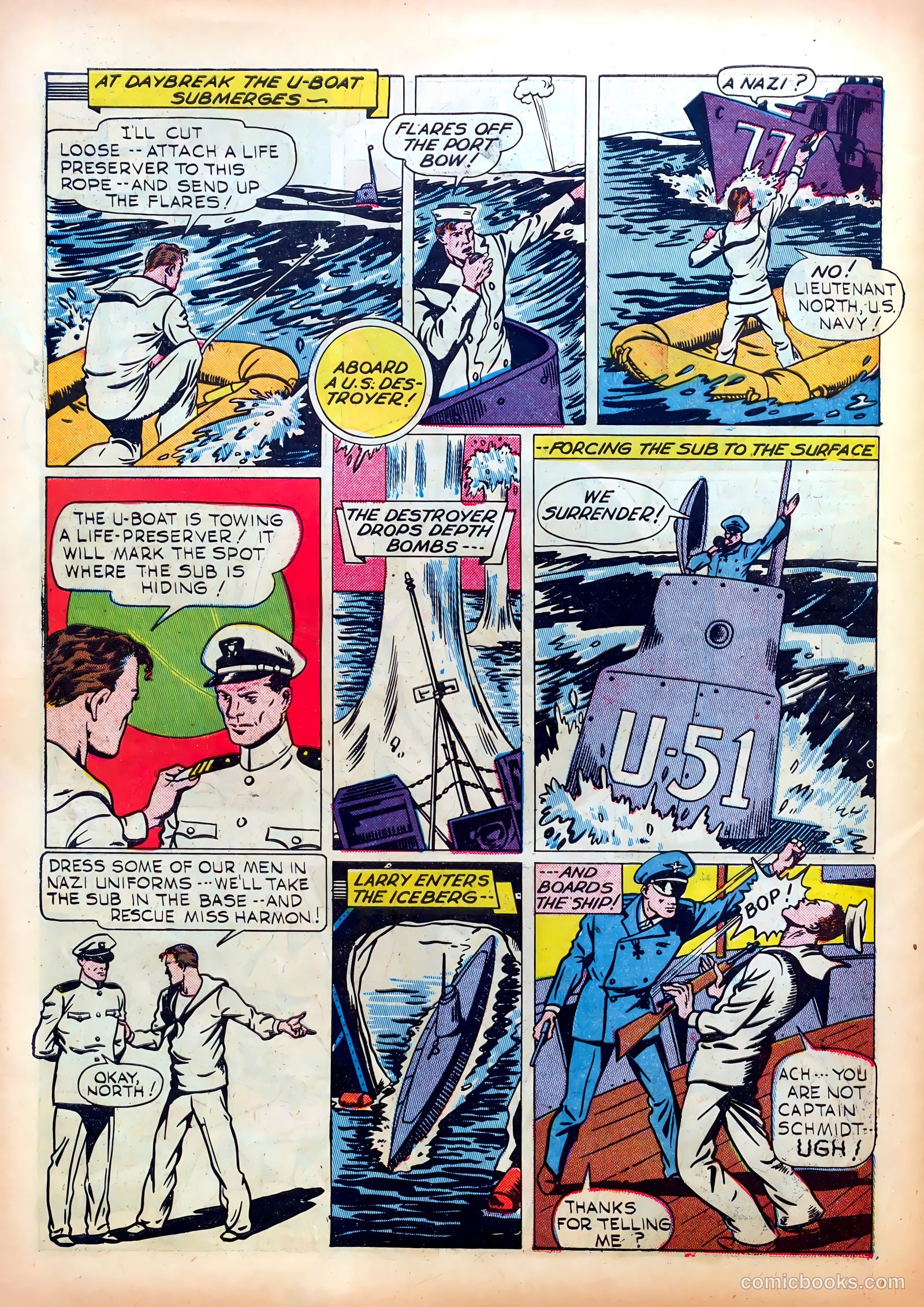 Exciting Comics #24 (1940) — page 54 of 68