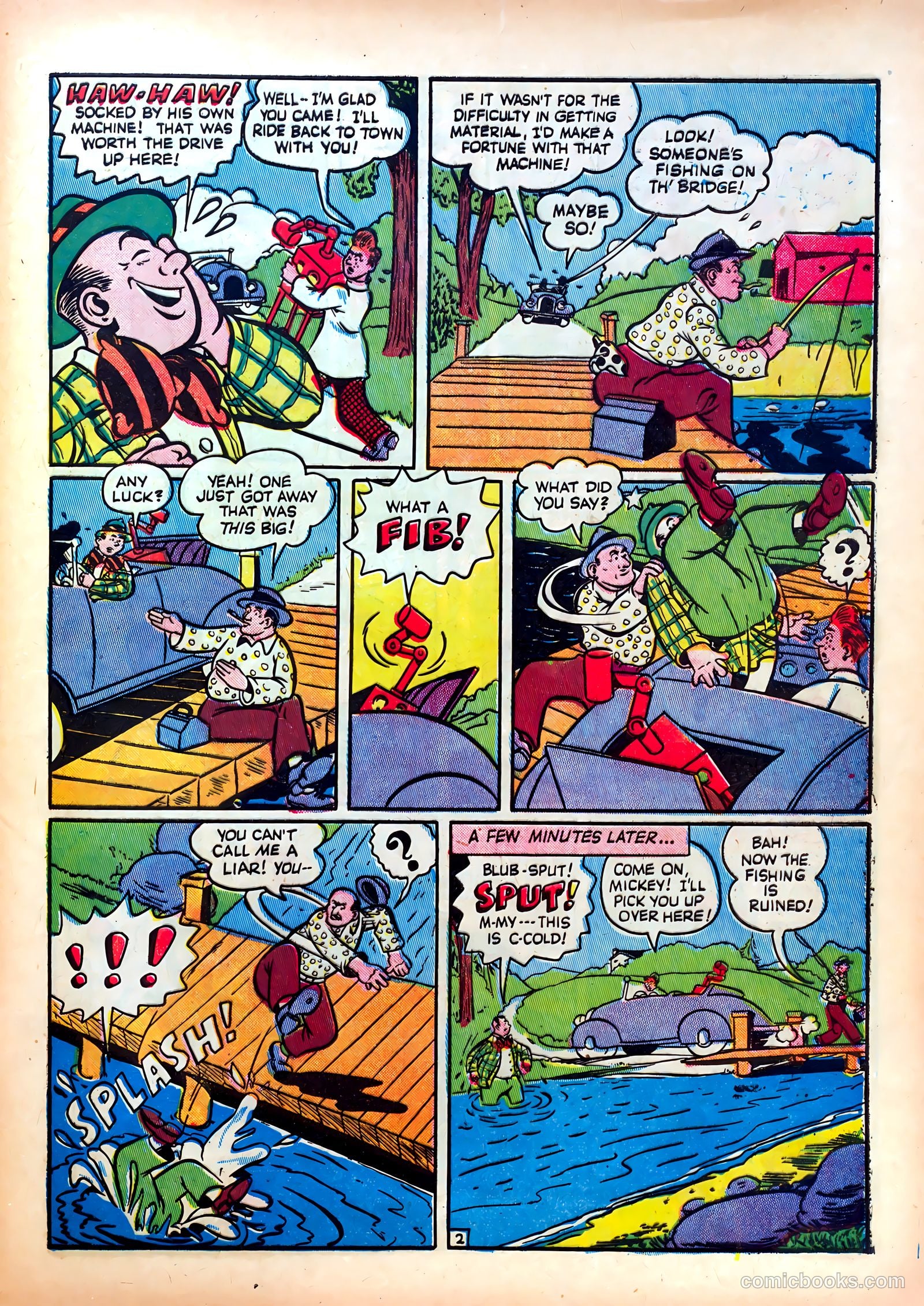 Exciting Comics #24 (1940) — page 57 of 68
