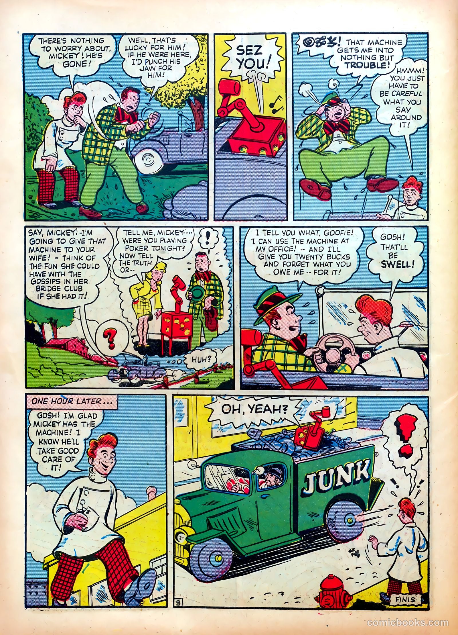 Exciting Comics #24 (1940) — page 58 of 68