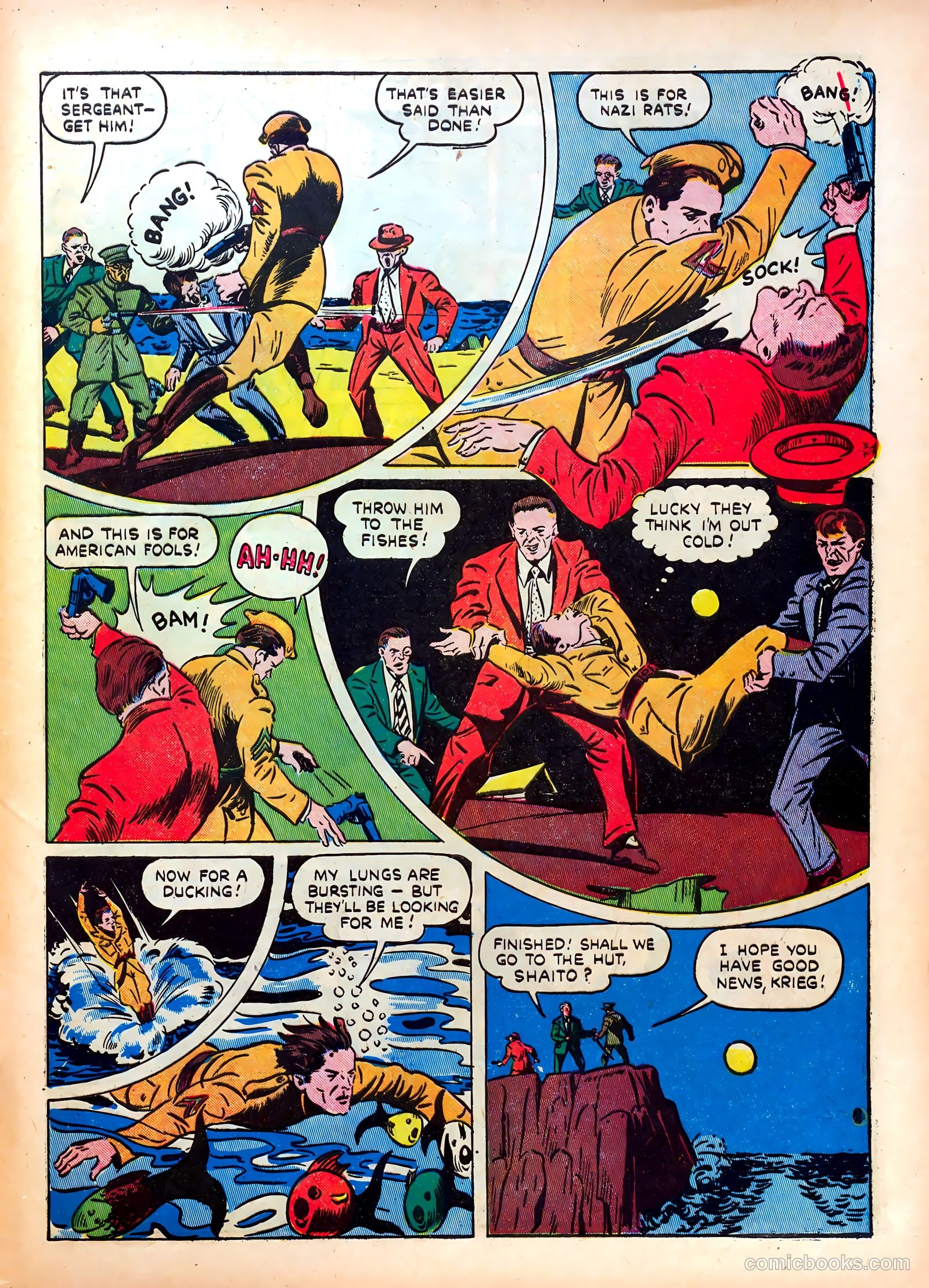 Exciting Comics #24 (1940) — page 61 of 68