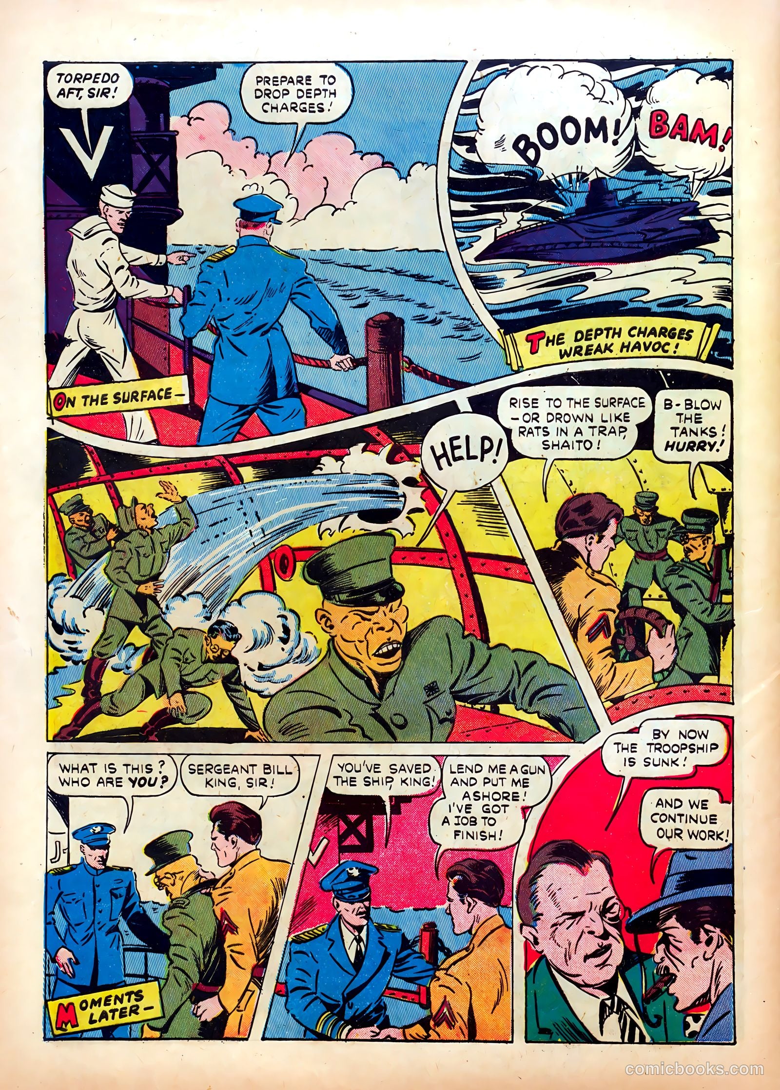 Exciting Comics #24 (1940) — page 64 of 68