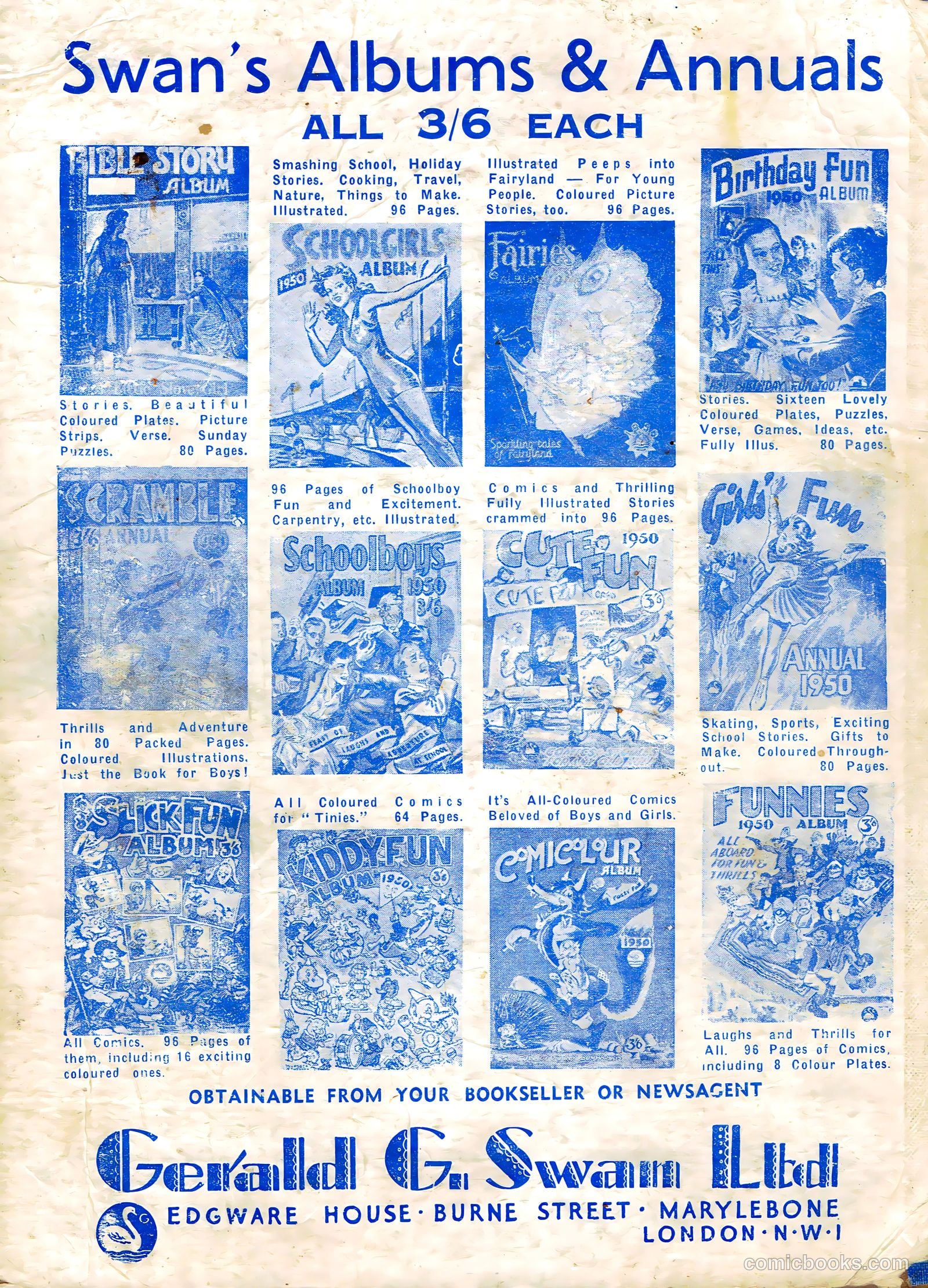 Funnies Album 1950 Part #2 (1950) — page 57 of 57