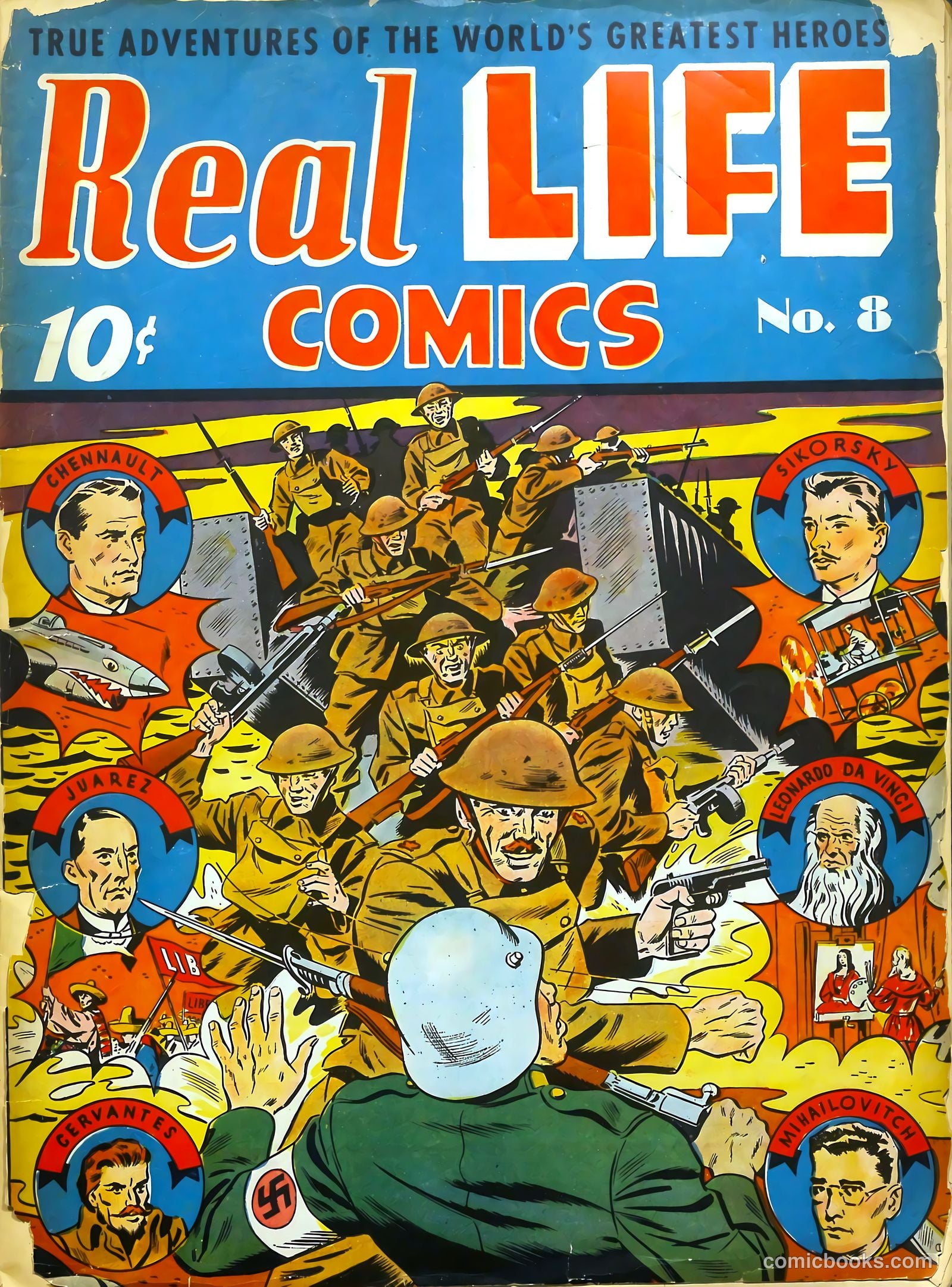 Real Life Comics #8