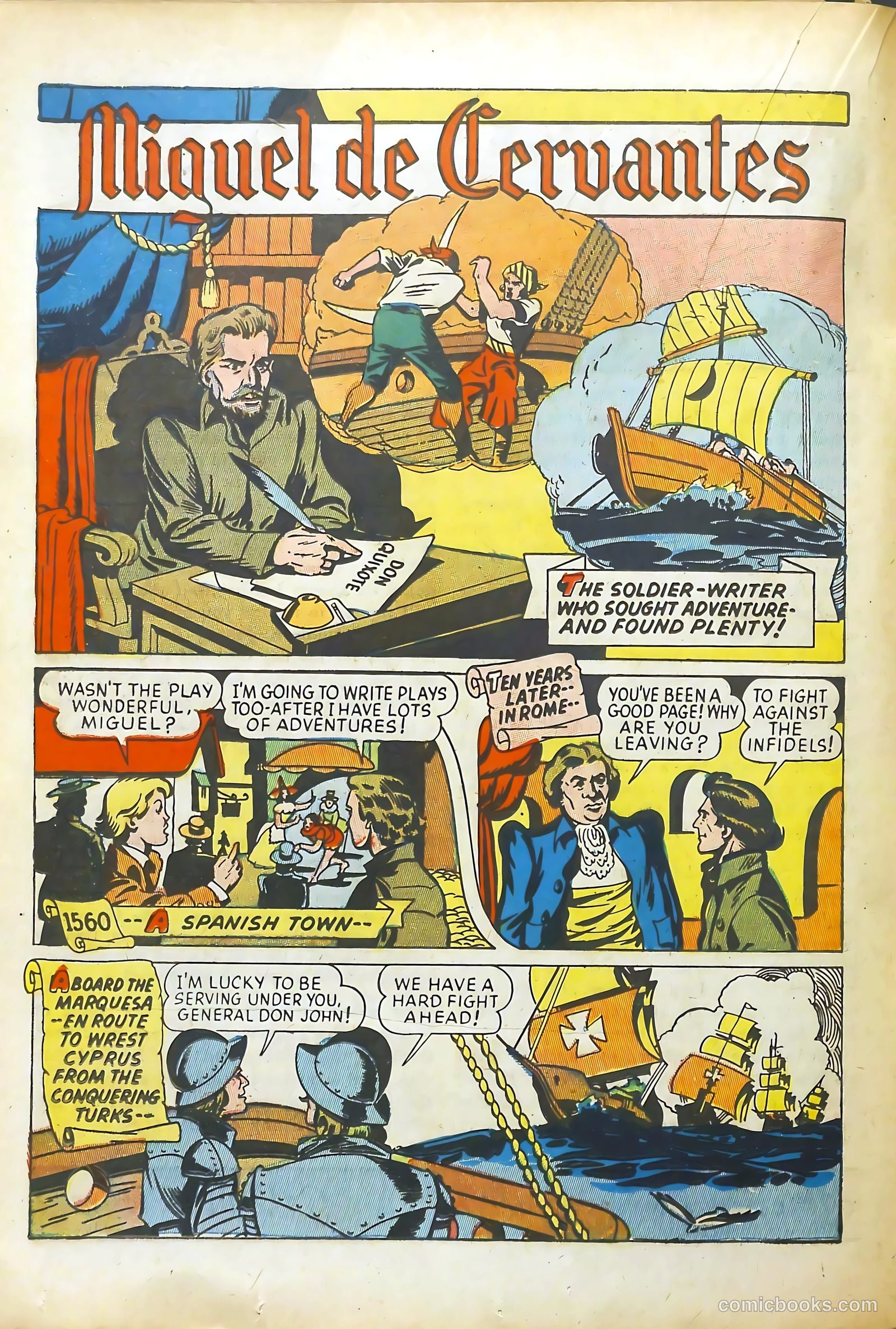 Real Life Comics #8 (1950) — page 36 of 68