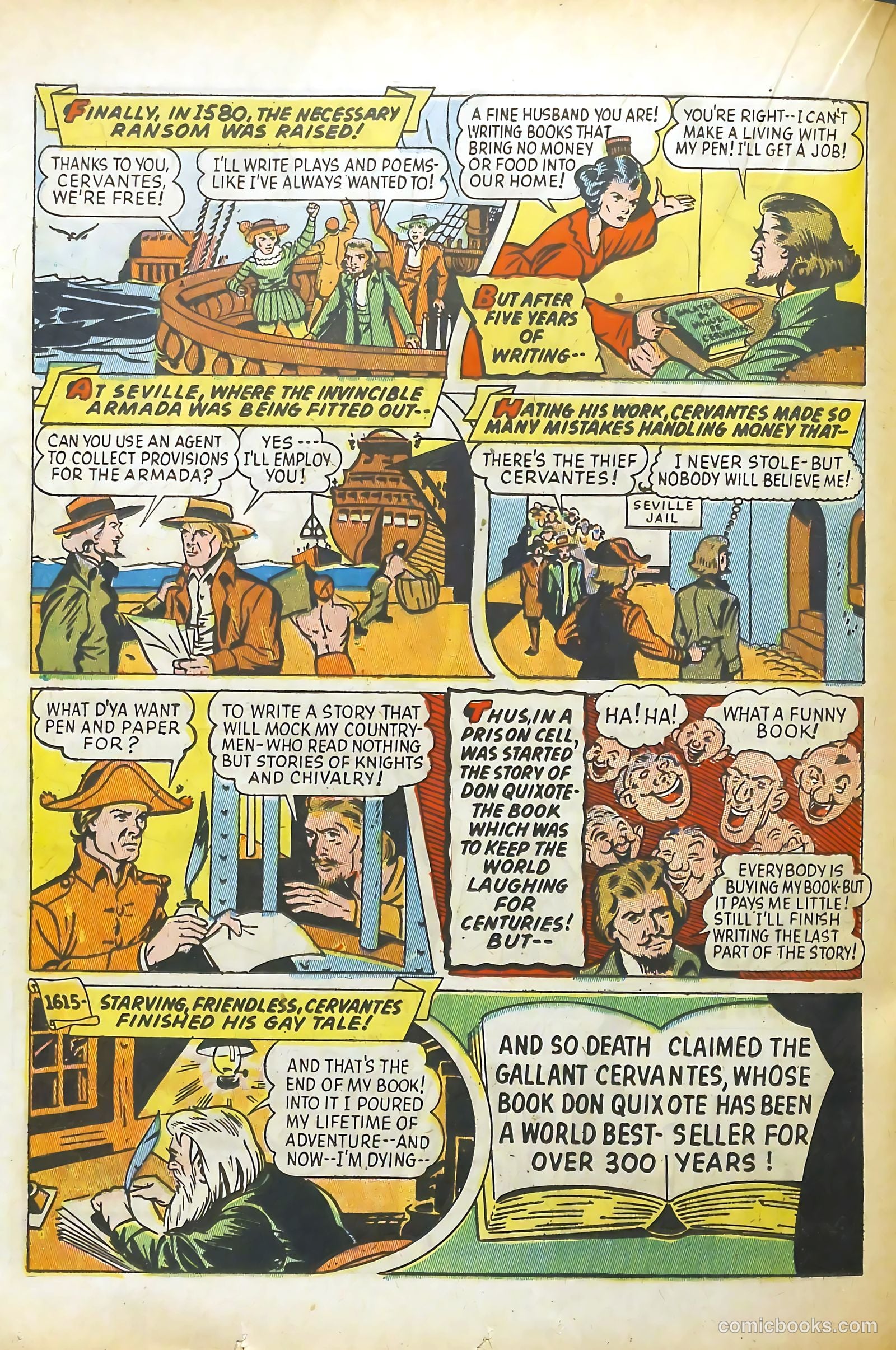 Real Life Comics #8 (1950) — page 40 of 68