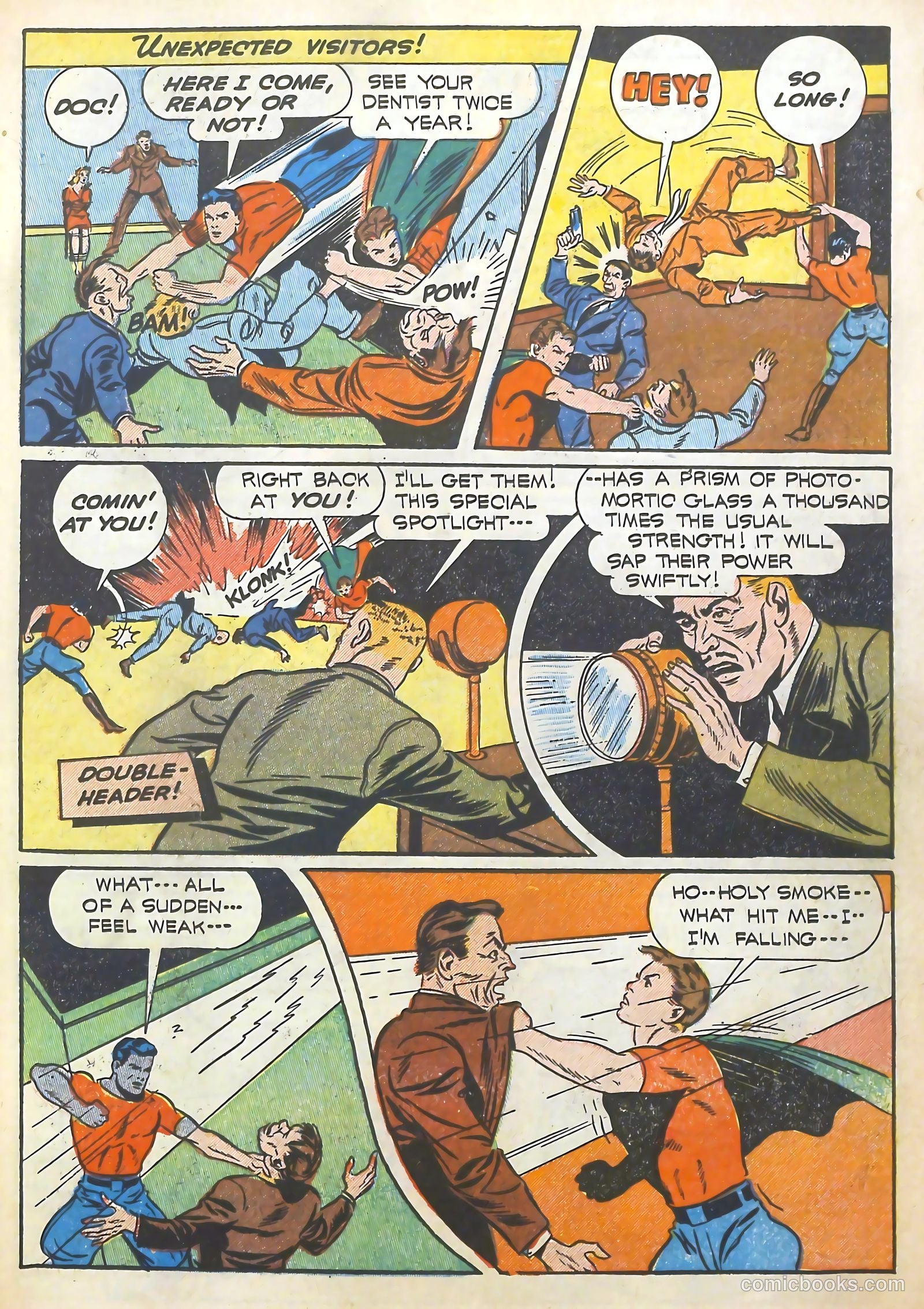 Thrilling Comics #31 (1940) — page 6 of 65