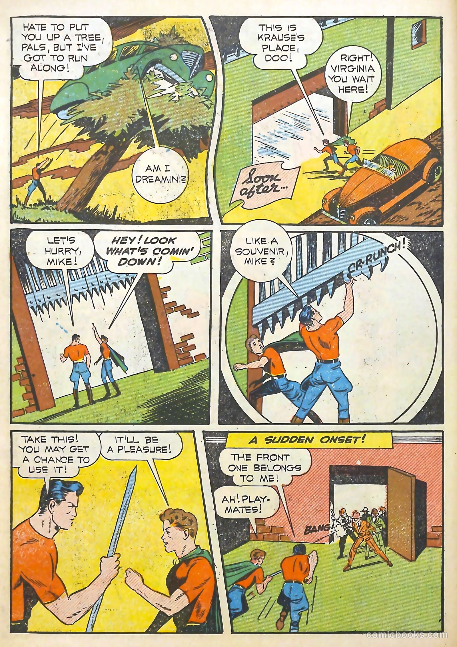 Thrilling Comics #31 (1940) — page 9 of 65