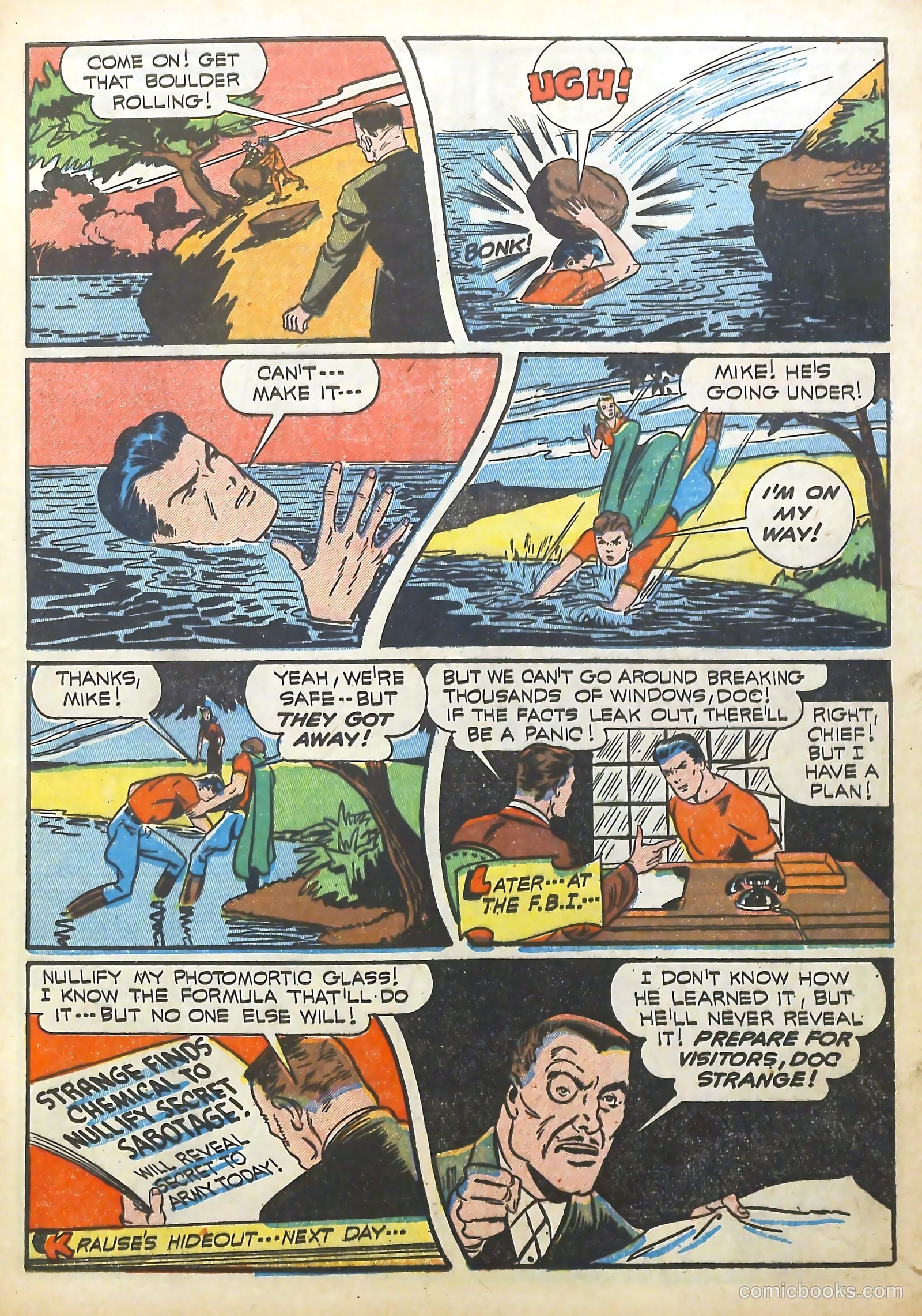 Thrilling Comics #31 (1940) — page 12 of 65