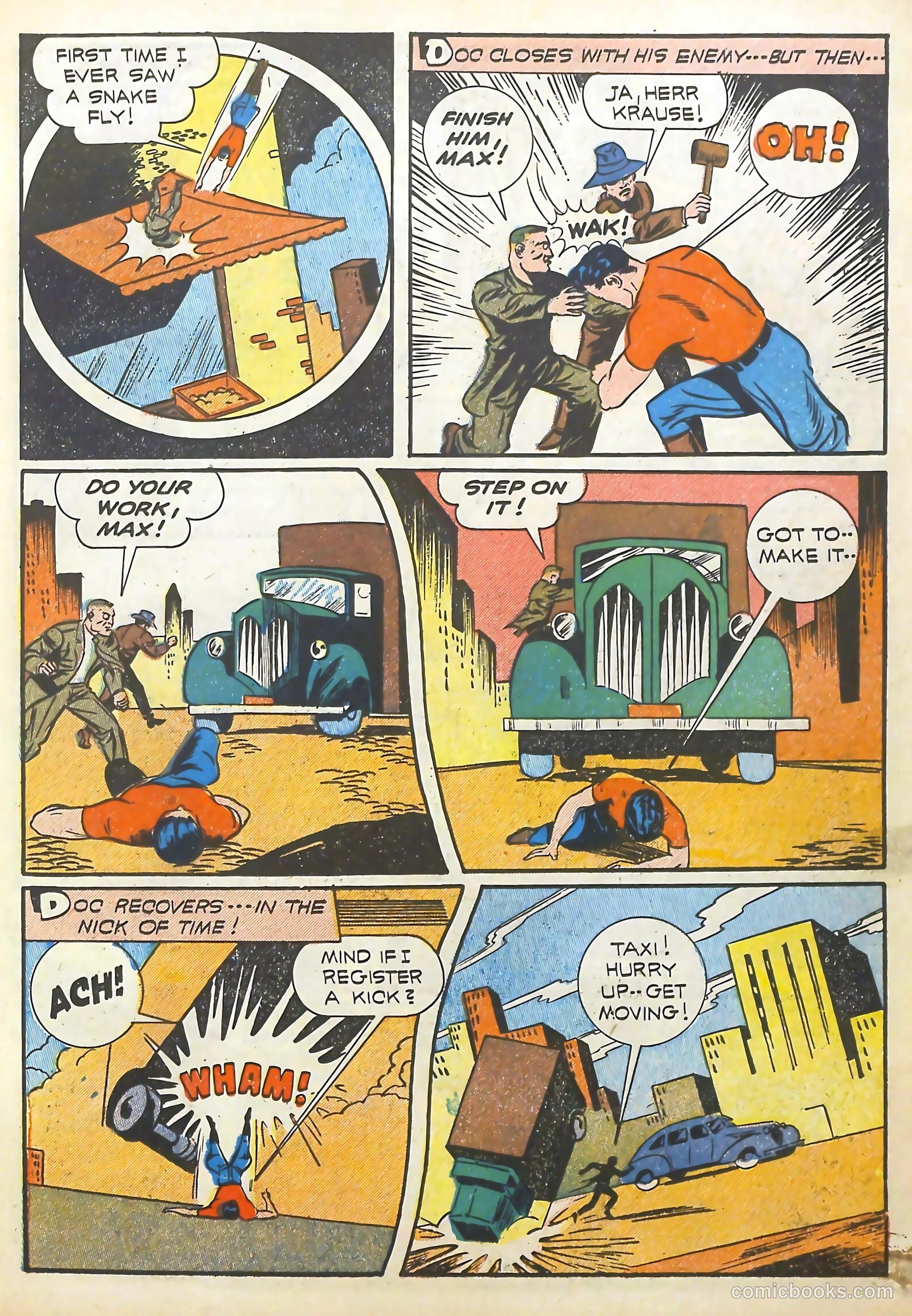 Thrilling Comics #31 (1940) — page 14 of 65
