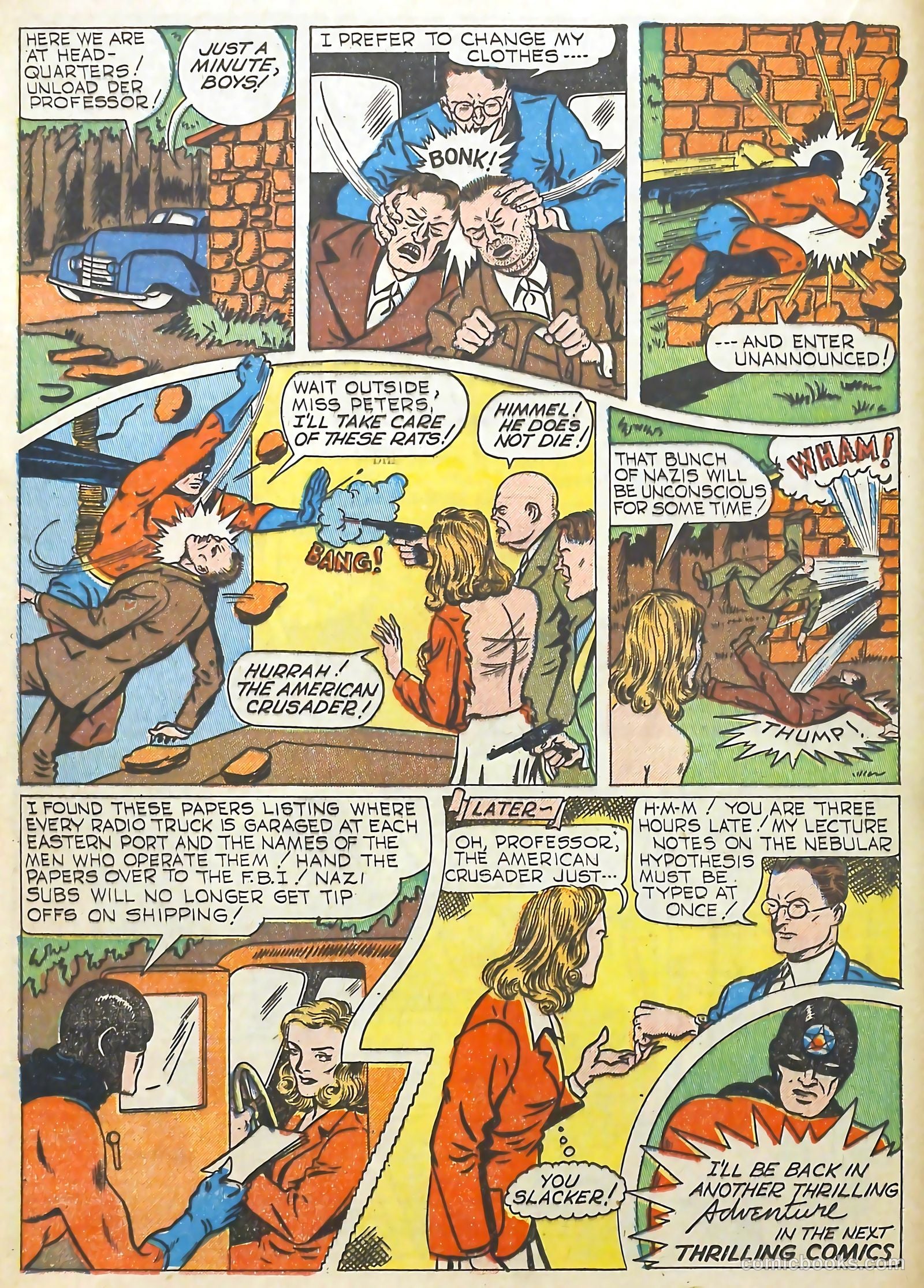 Thrilling Comics #31 (1940) — page 23 of 65