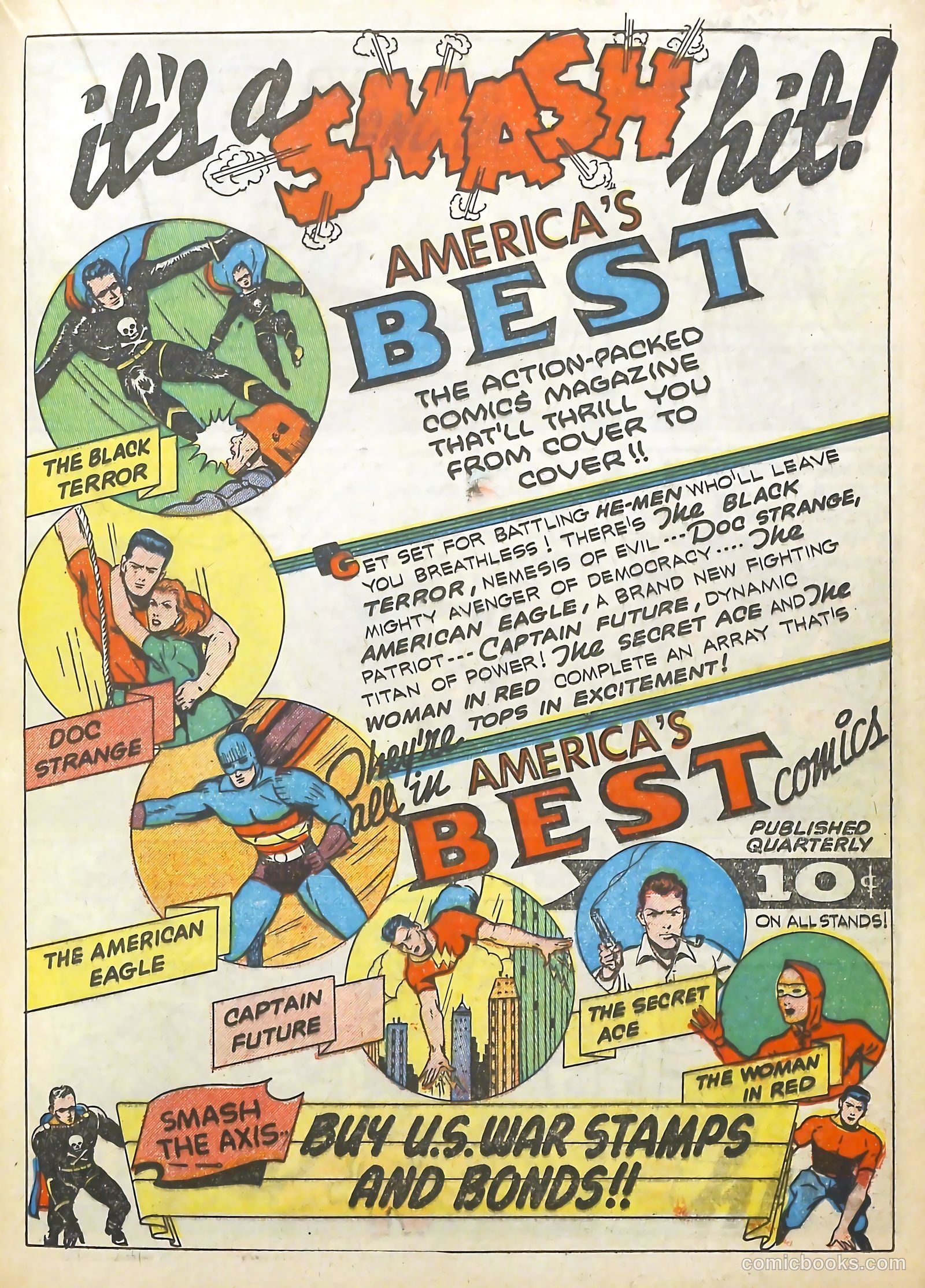 Thrilling Comics #31 (1940) — page 36 of 65