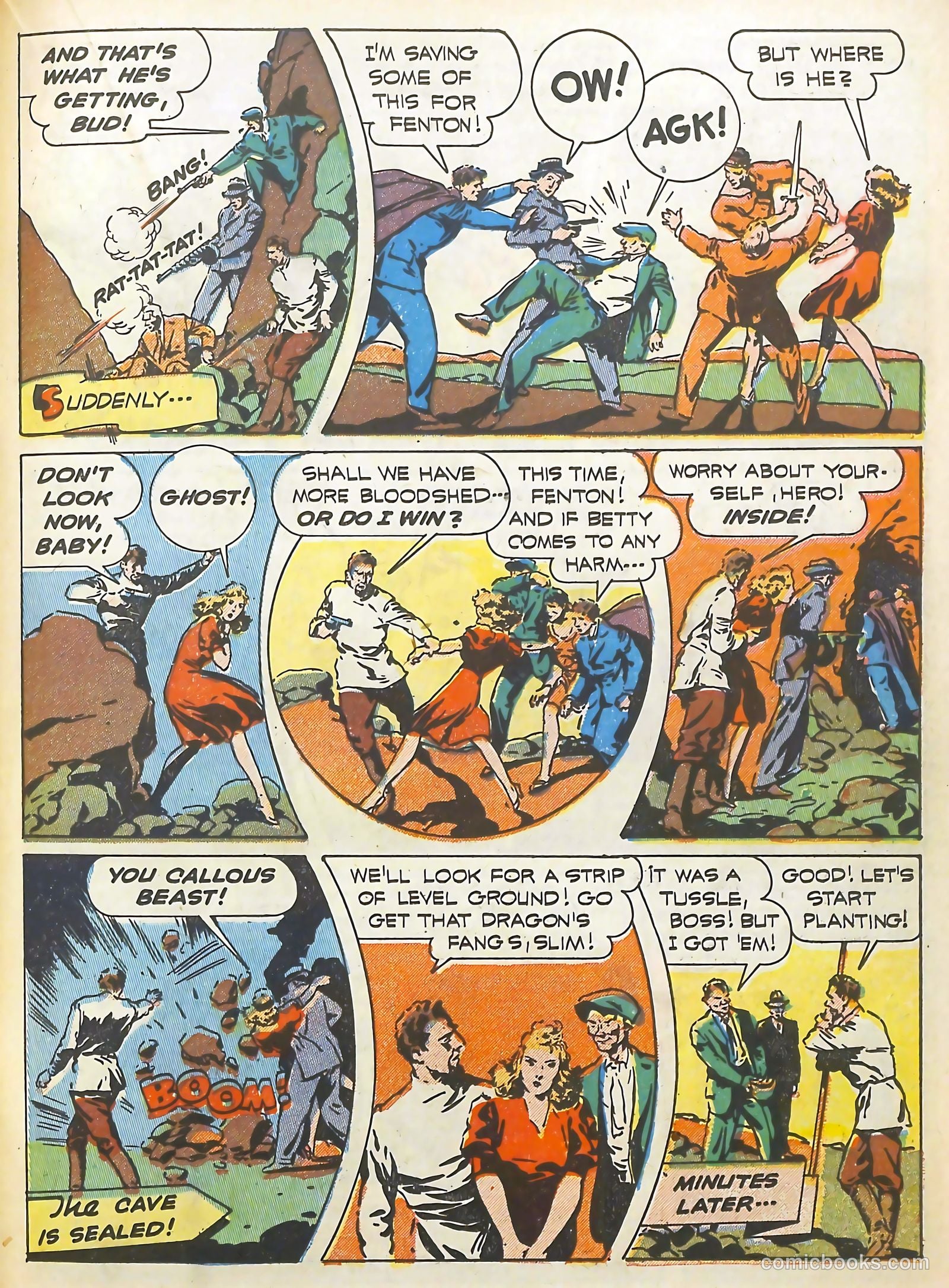 Thrilling Comics #31 (1940) — page 42 of 65