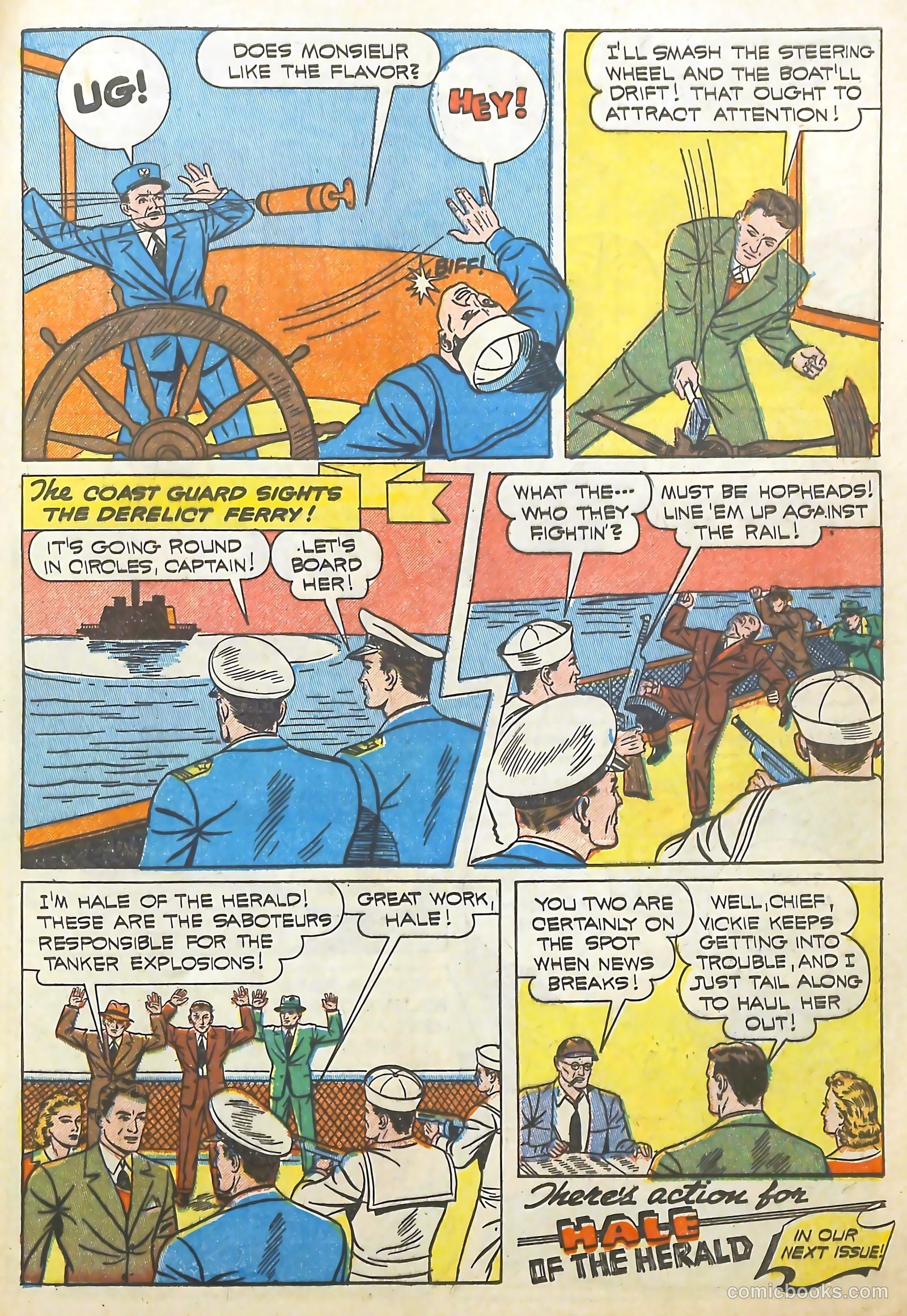 Thrilling Comics #31 (1940) — page 56 of 65